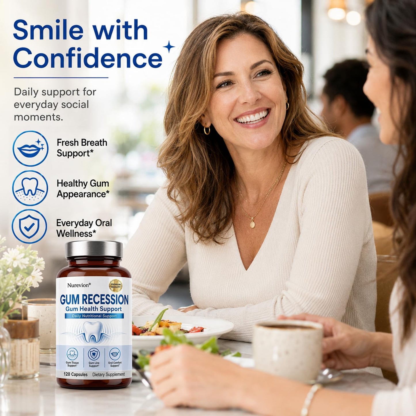 Nurevion Gum Restore Capsules, 120 Count