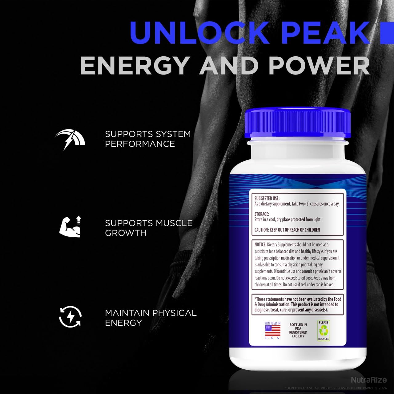 NutraRize Endoterec Capsules, 120 Capsules