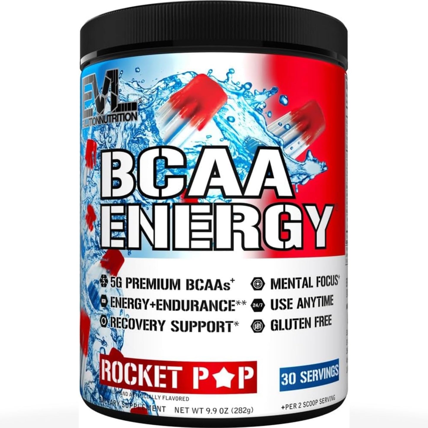 Evlution BCAAs Amino Acids Powder, 9.9