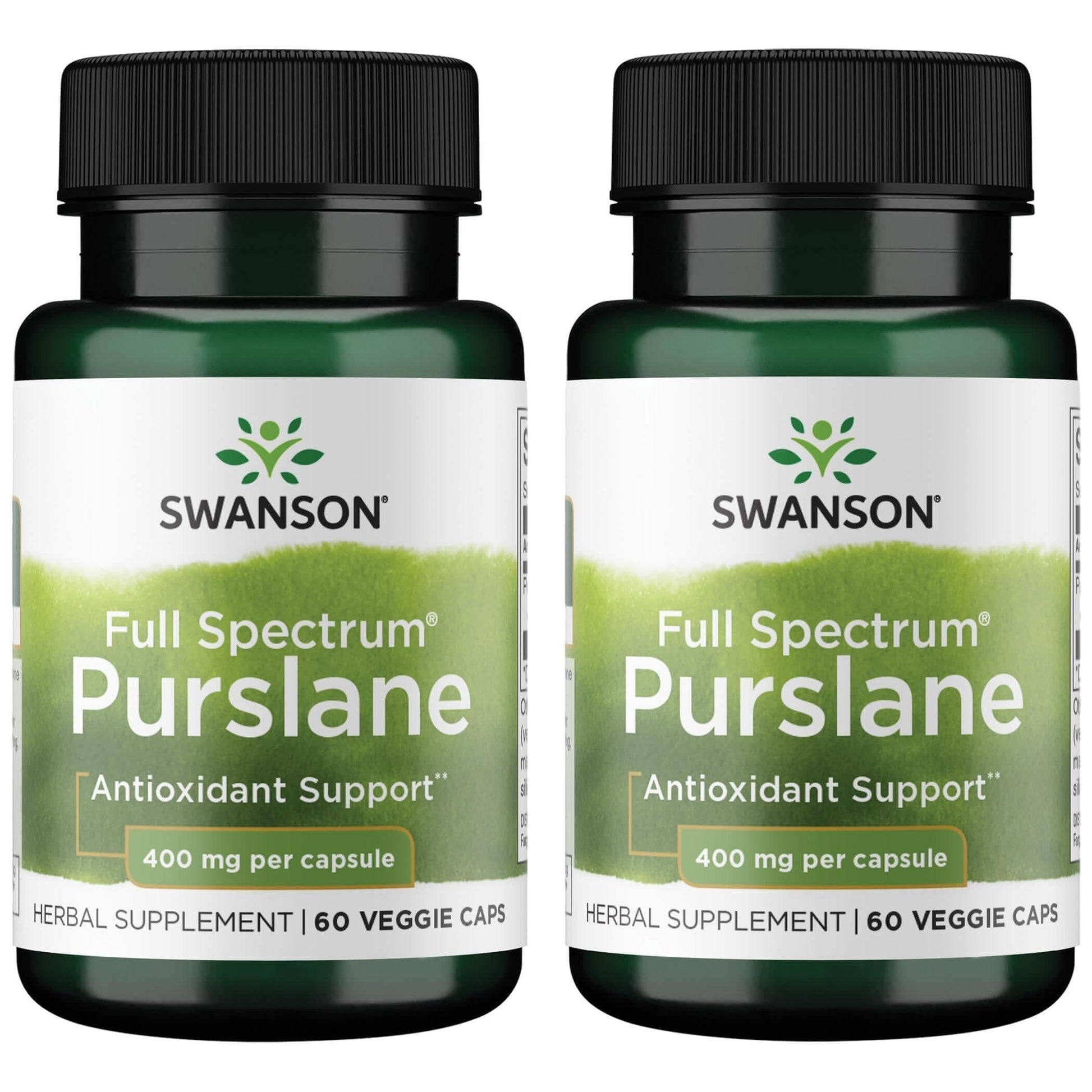 Swanson Full Spectrum Purslane 400 Milligrams Capsules 120