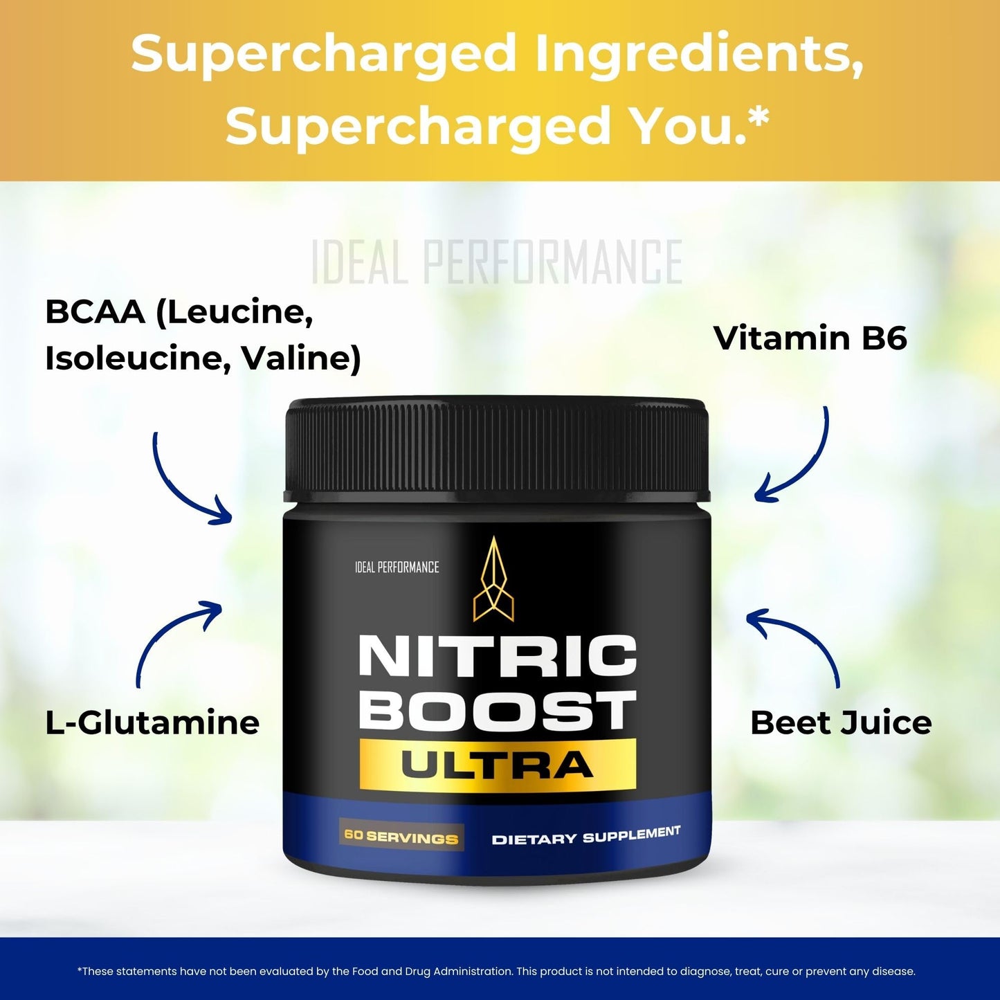 IDEAL PERFORMANCE Nitric Boost Ultra Purple Powder 2 oz