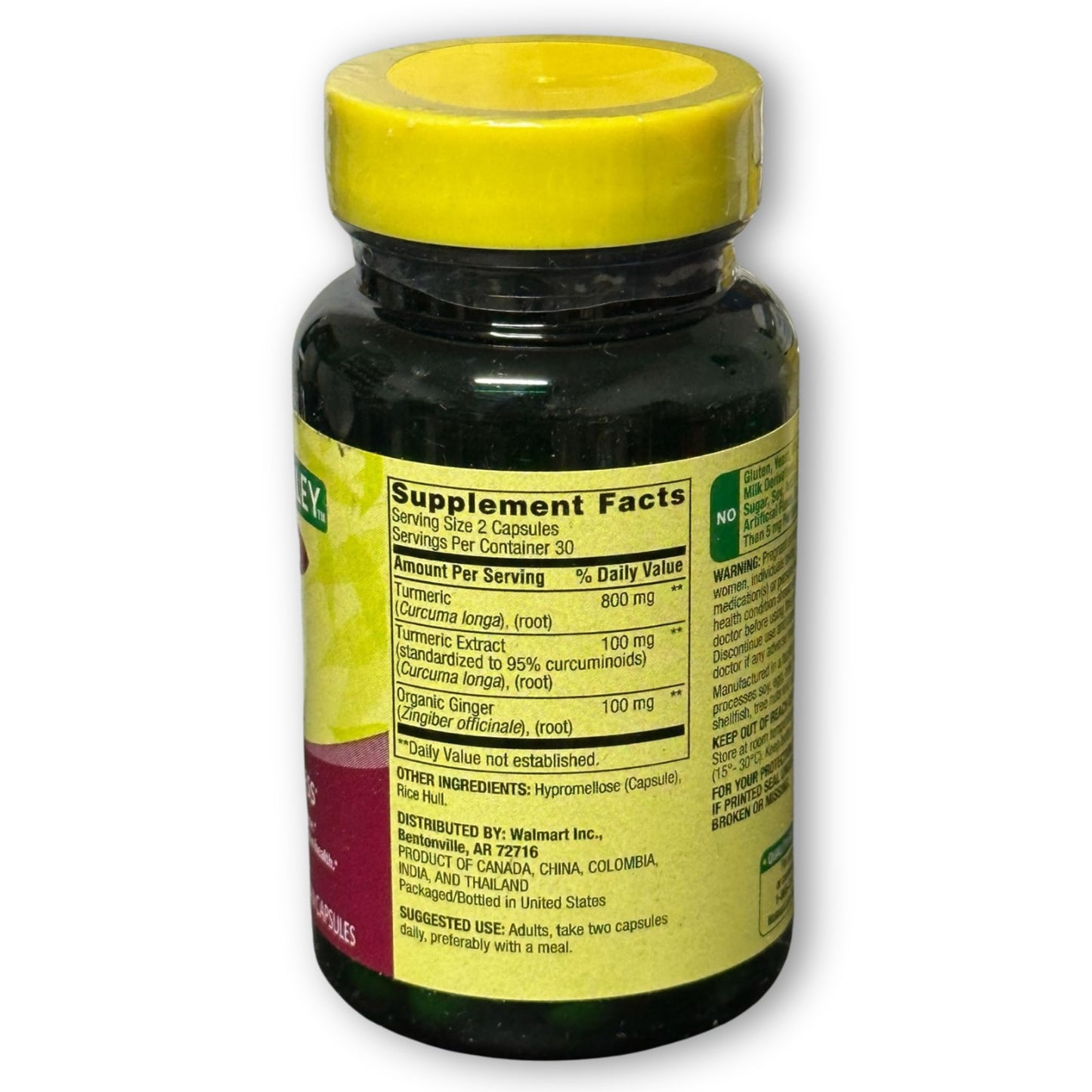 FUSION SHOP STORE Turmeric and Ginger Supplement 60 Capsules