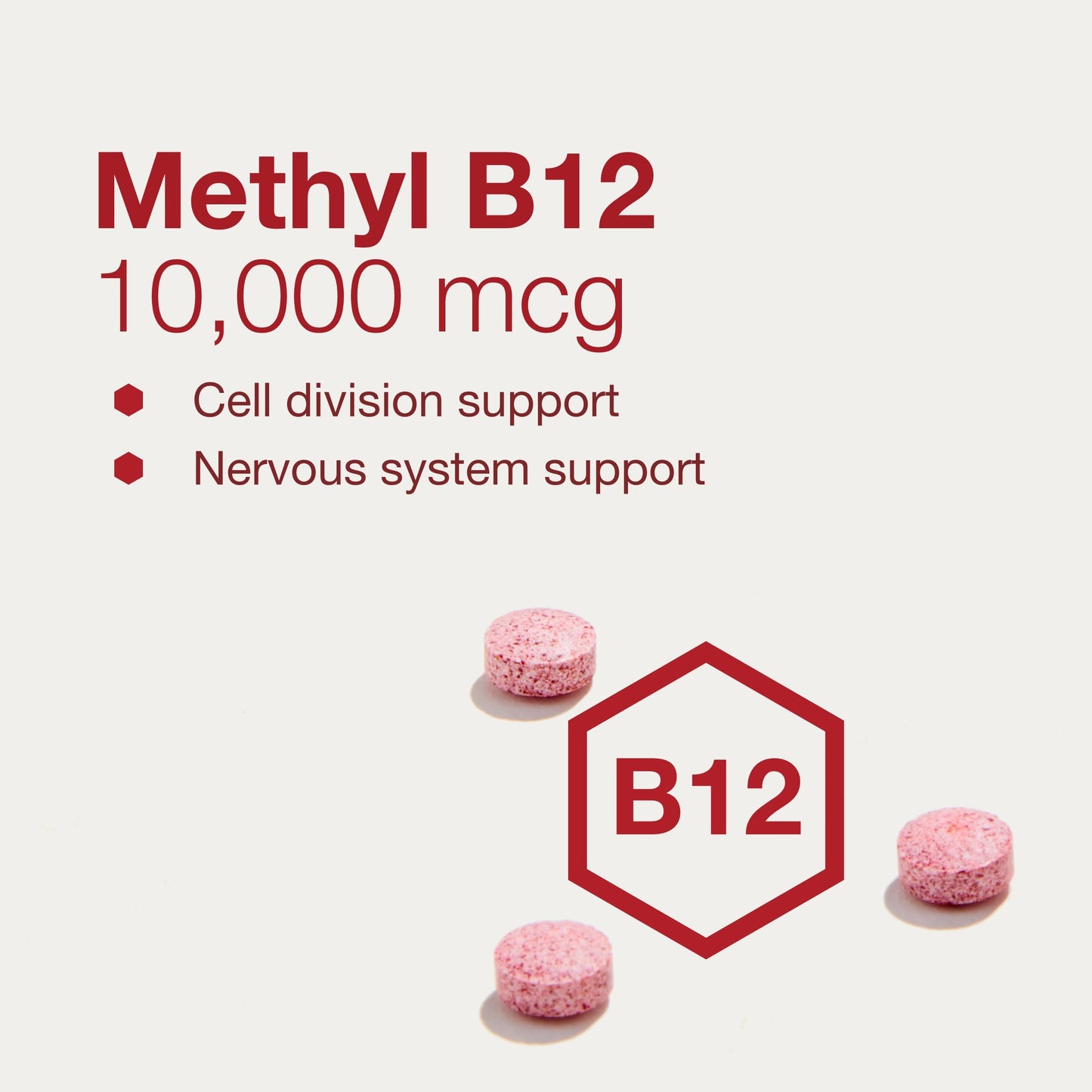 Protocol For Life Balance Methyl B12 10,000mcg Capsules, 60 Count