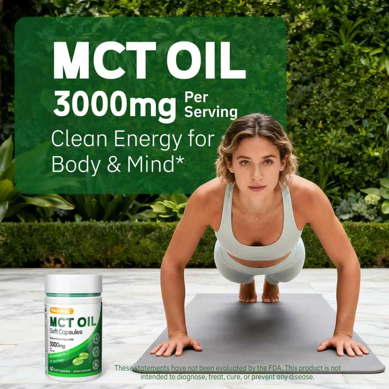 Faroromy MCT Oil Capsules Softgels 60