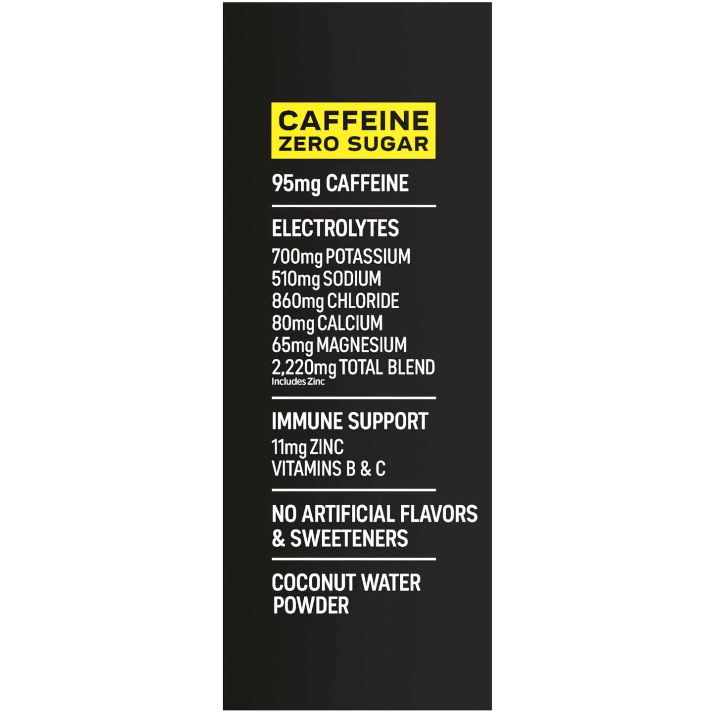 BODYARMOR Flash IV Caffeine + Zero Sugar Electrolyte Mix Powder 4.2 oz