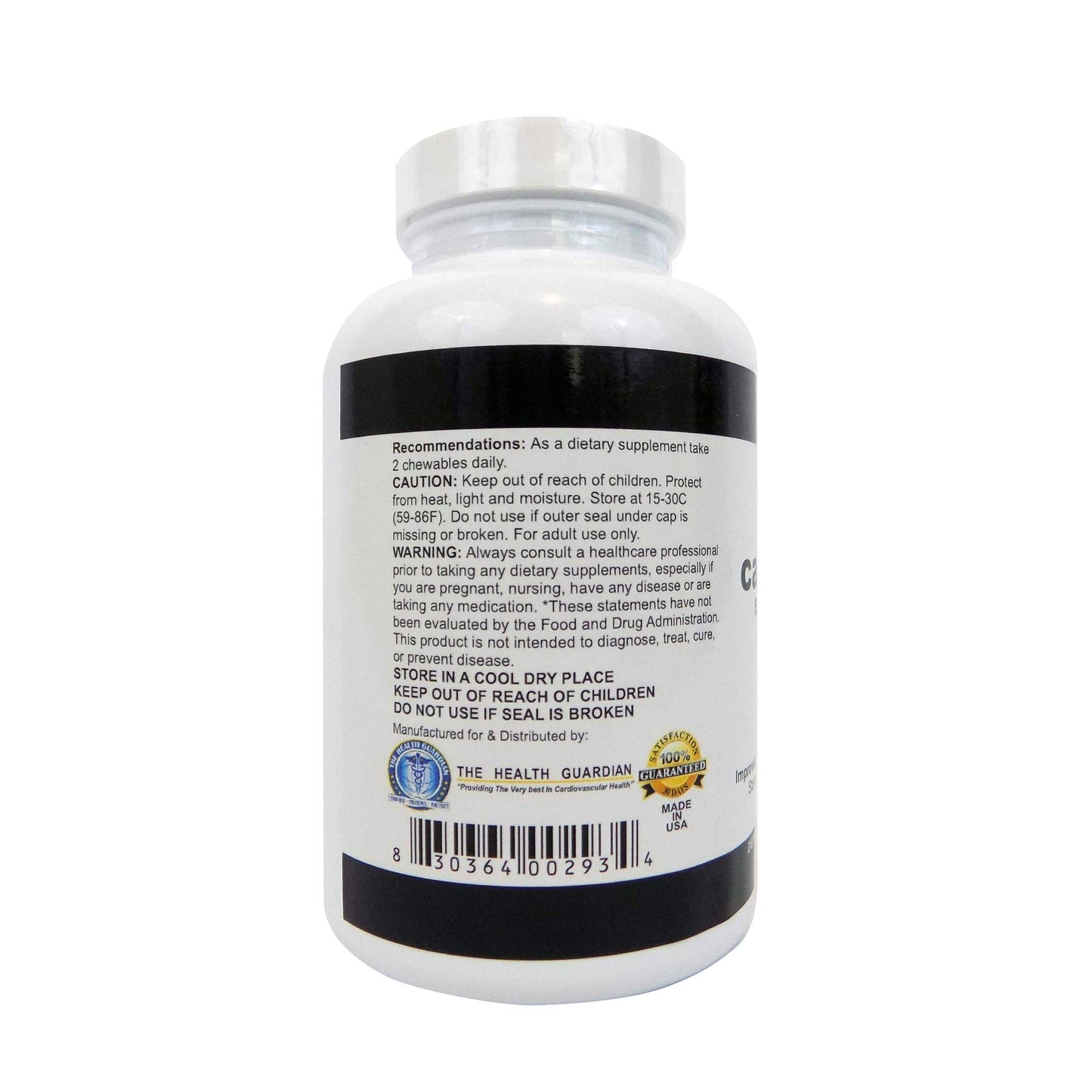 Health Guardian CardioForLife Chewable Tablets 60 Count