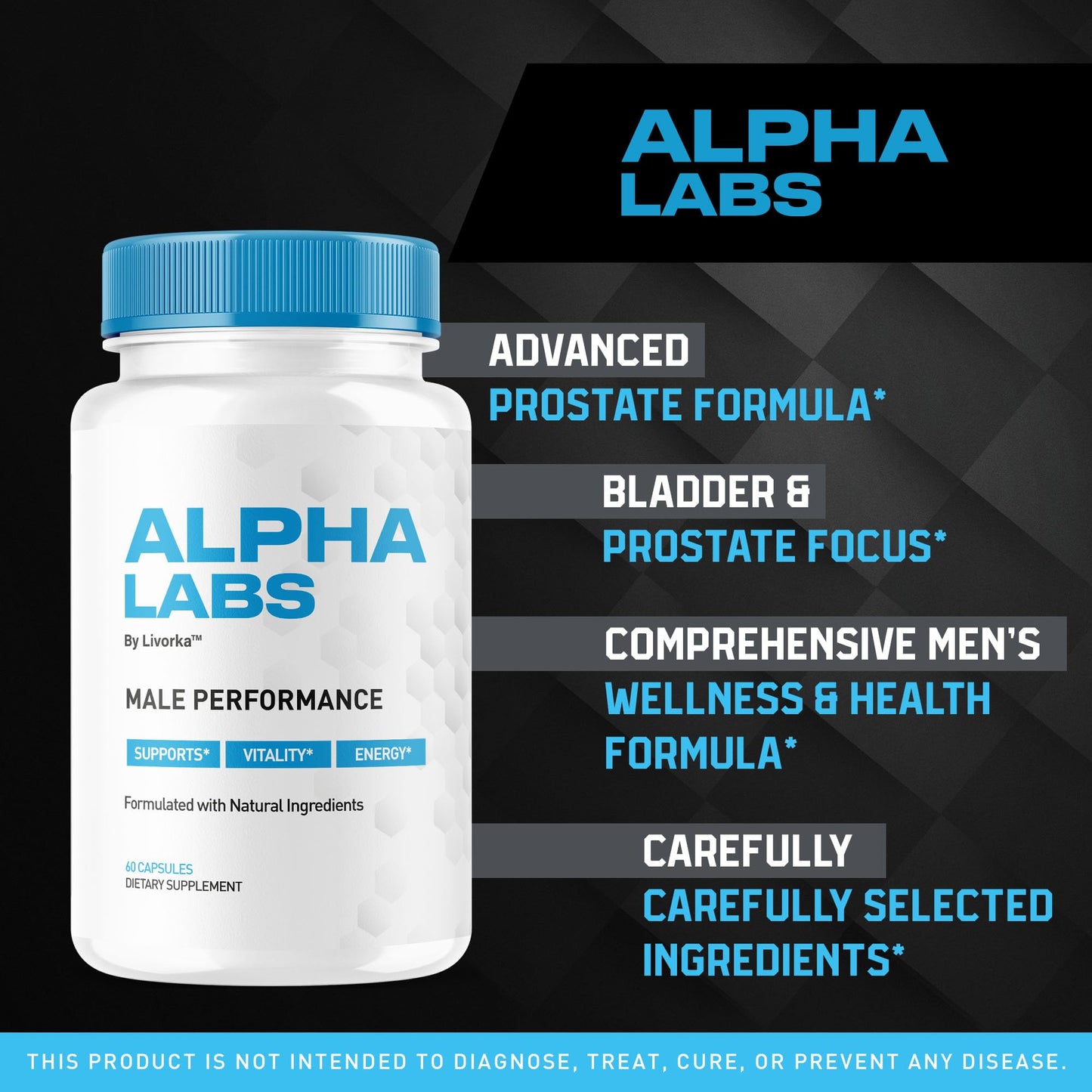 LIVORKA Alpha Lipoic Acid Capsules, 120 Capsules