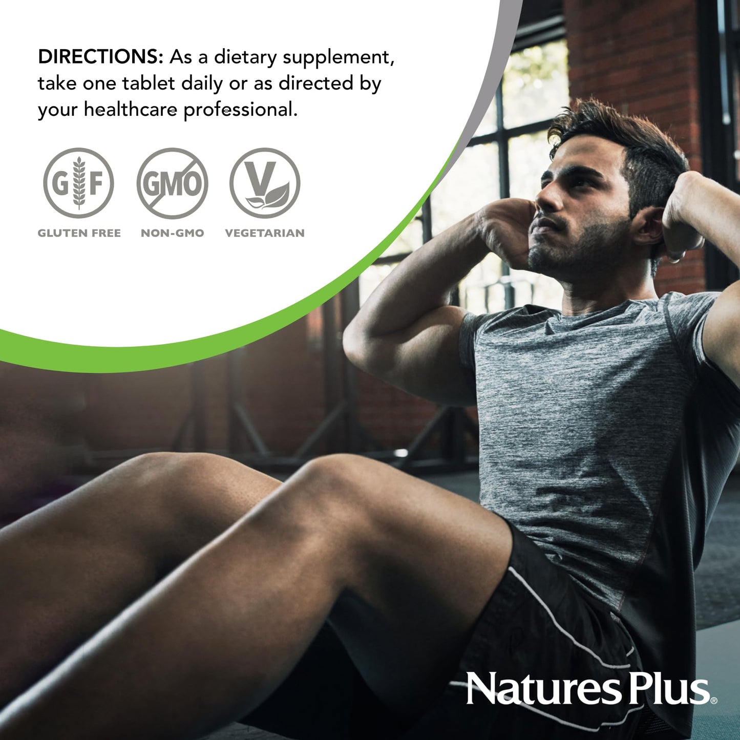NaturesPlus PRO Longvida Curcumin 1000 mg Tablet, 60 Tablets