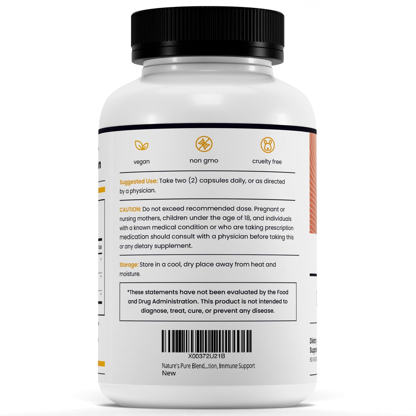 Nature's Pure Blend CoQ10 Plus 60 Capsules