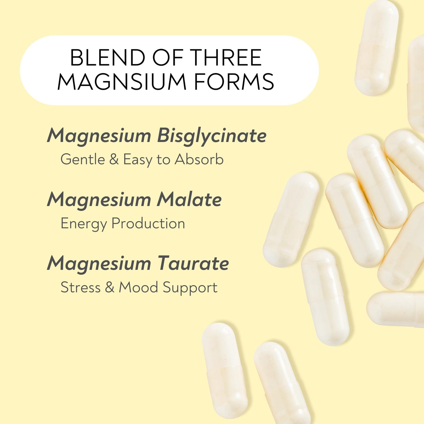 Lifted Naturals Magnesium Complex Capsules 120 Count