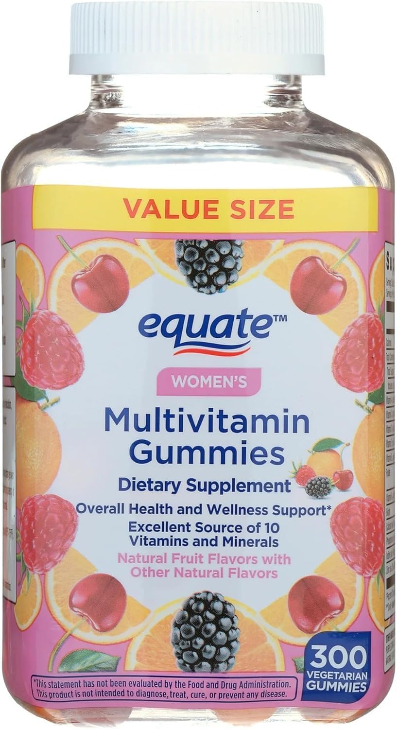 Generic Equate Women's Multivitamin Gummy 300 Count