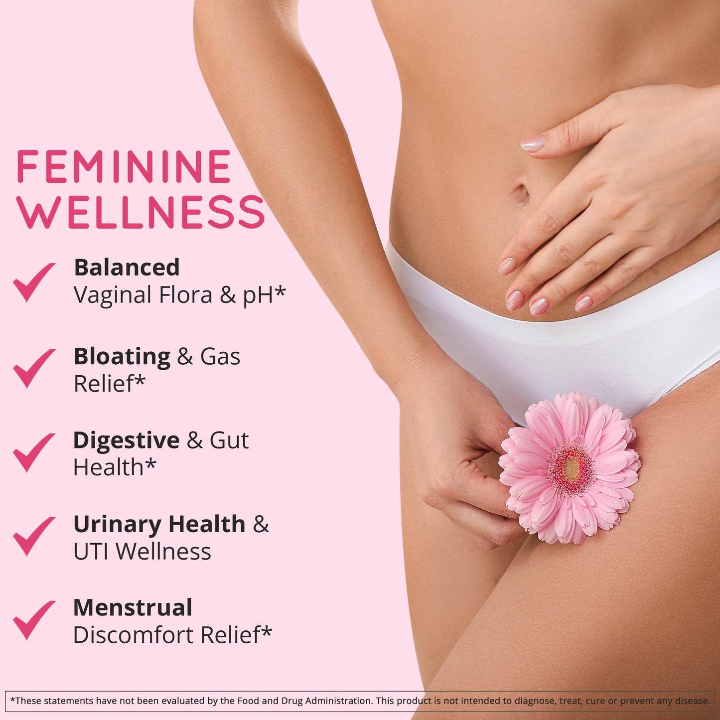 Happy Healthy Hippie Vaginal Probiotic for Women 60 Capsules