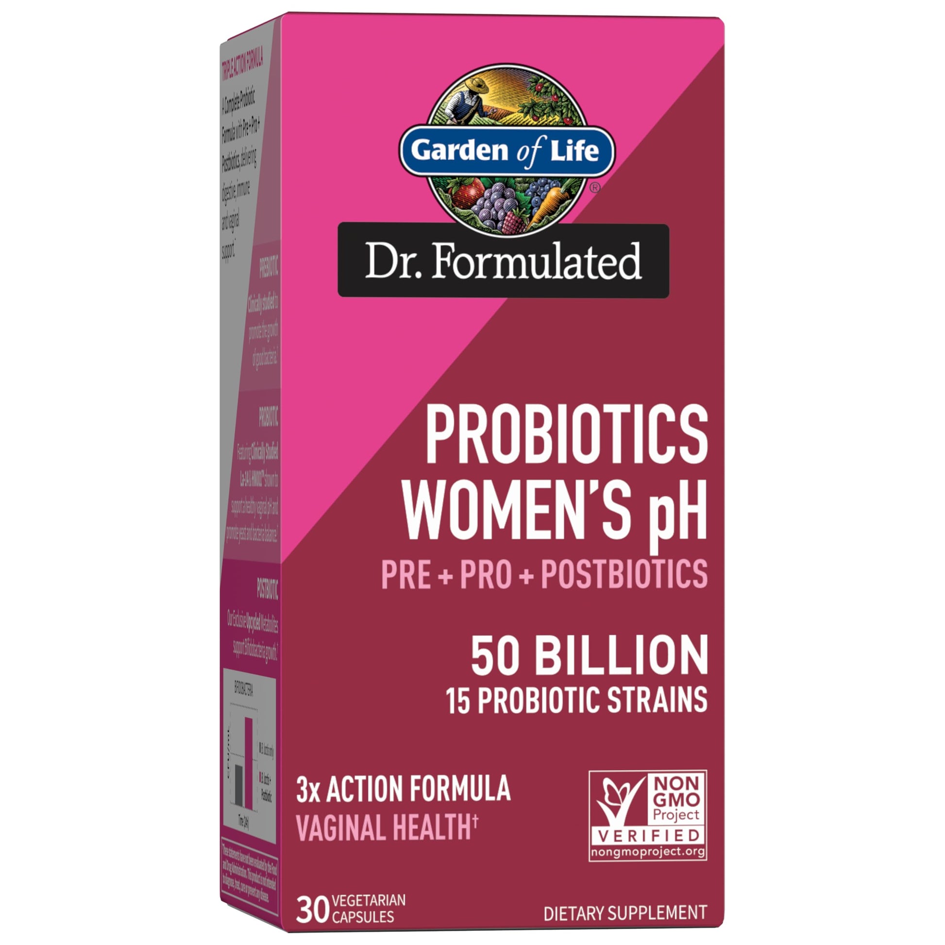 Garden of Life Dr Formulated Women's pH Probiotics Capsule 30 Count