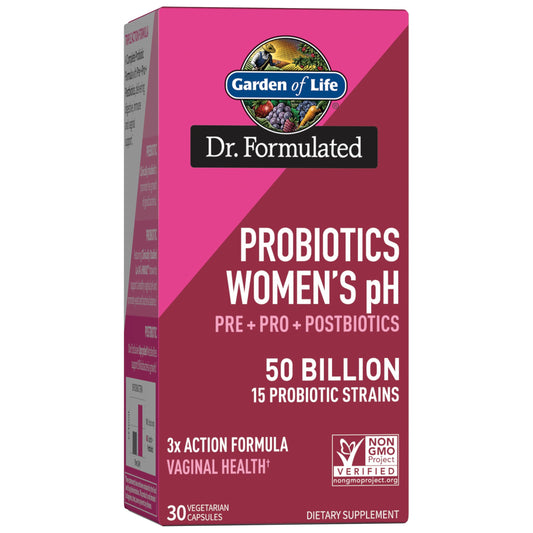 Garden of Life Dr Formulated Women's pH Probiotics Capsule 30 Count
