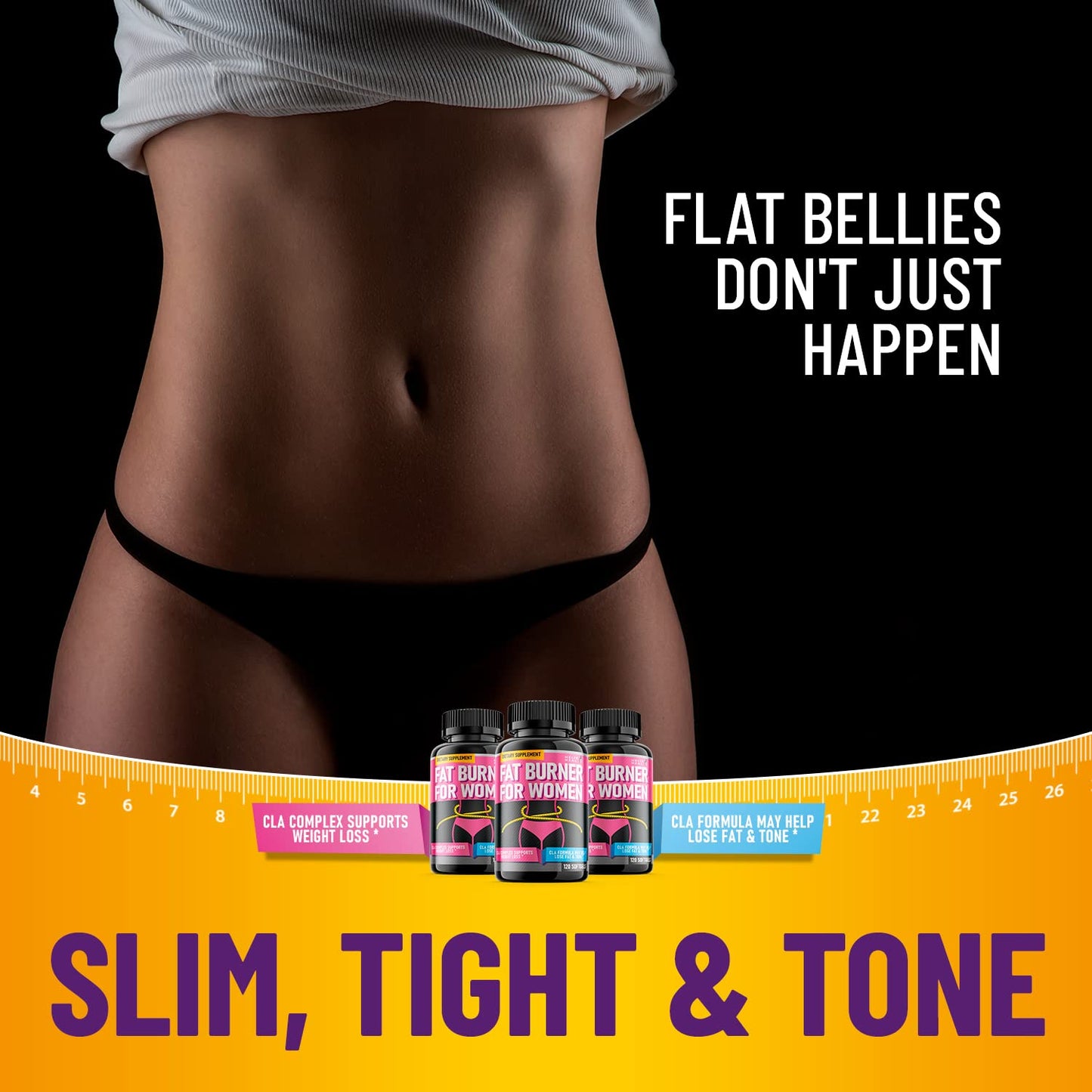 Helix Heal Belly Fat Burner for Women Softgels 120 Count