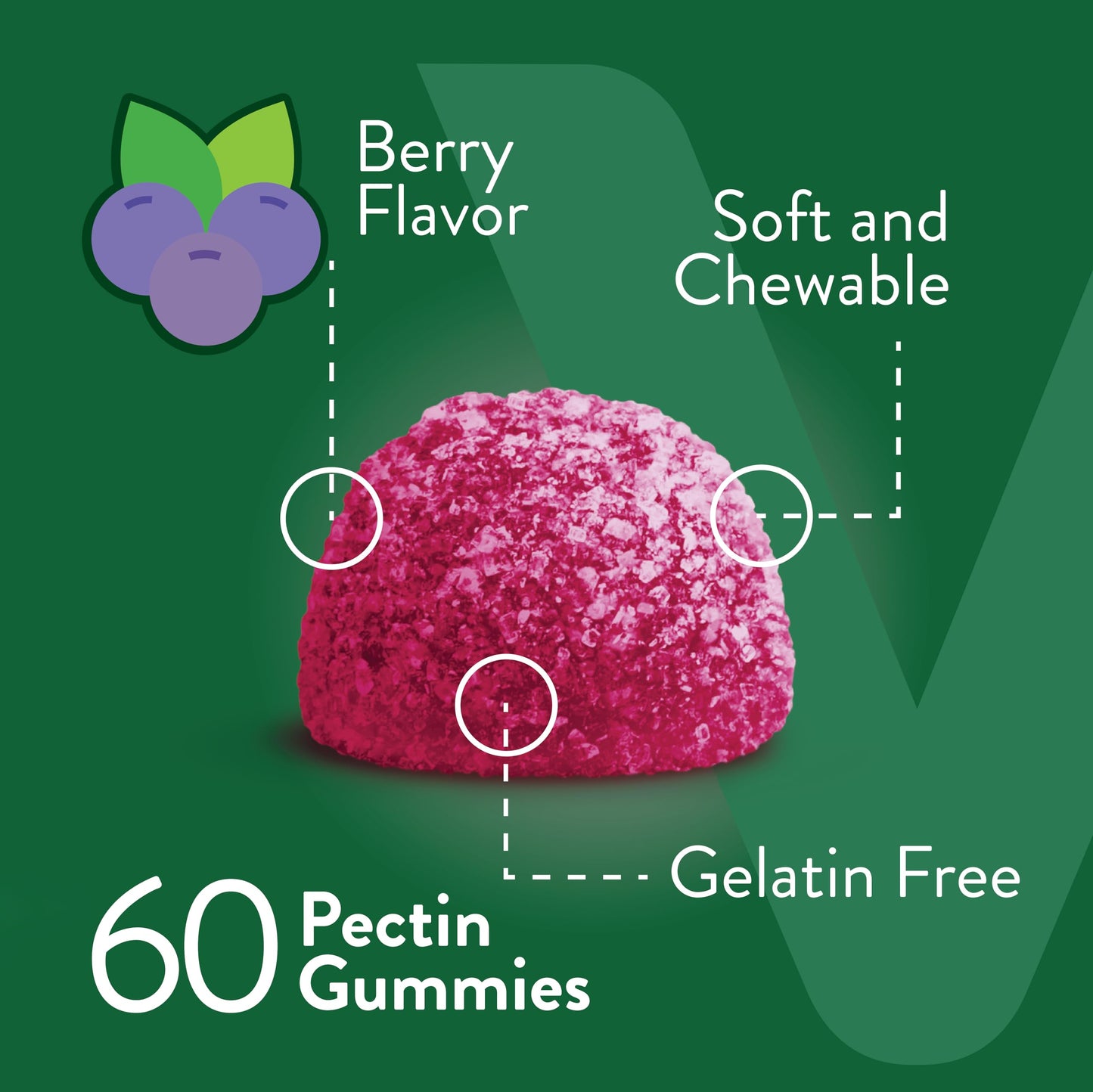Viteey Zinc Gummies 50mg - Immune Support & Skin Health, Vegan, Gluten Free - 60 Count