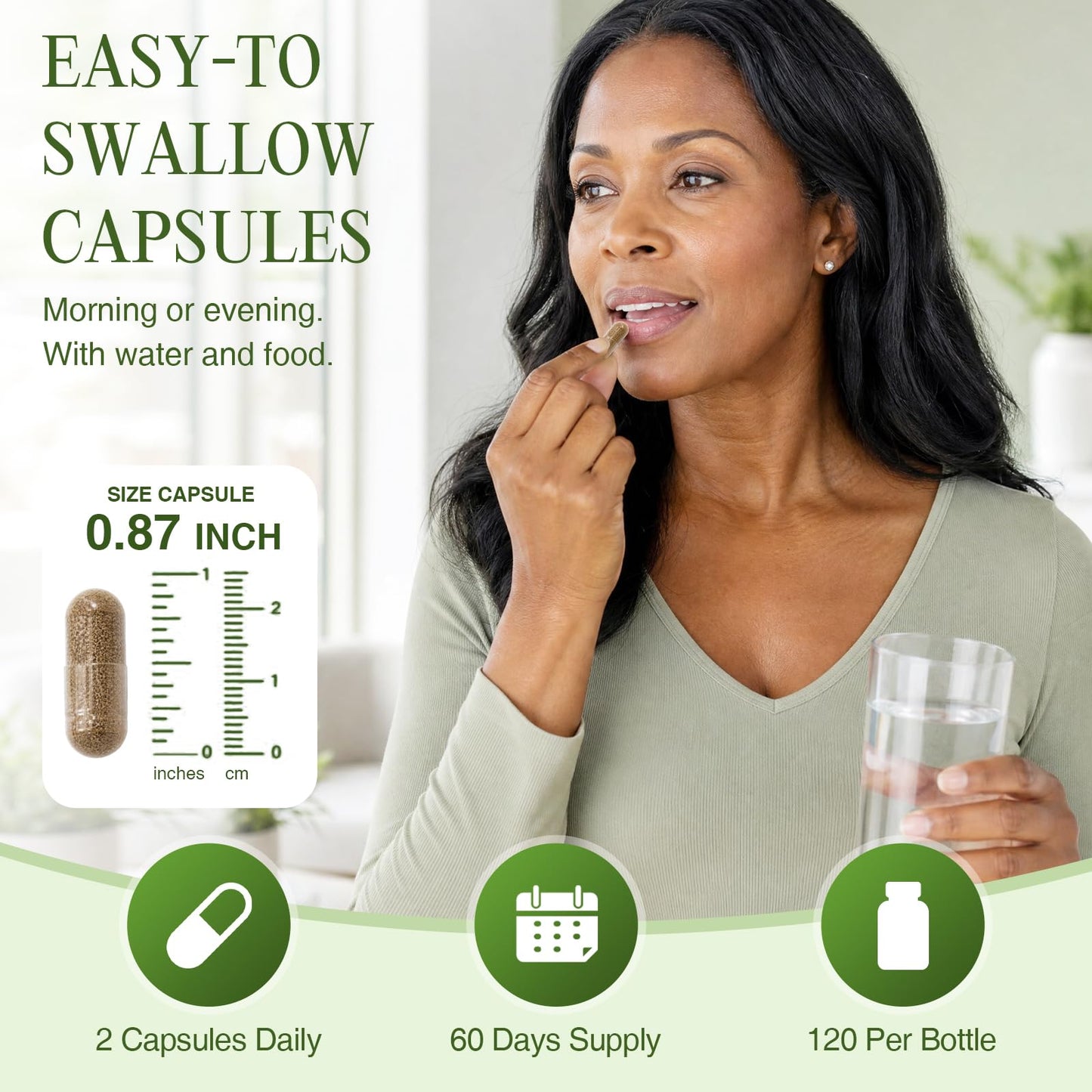 GREENPEOPLE Menopause Supplements for Women Capsules 120