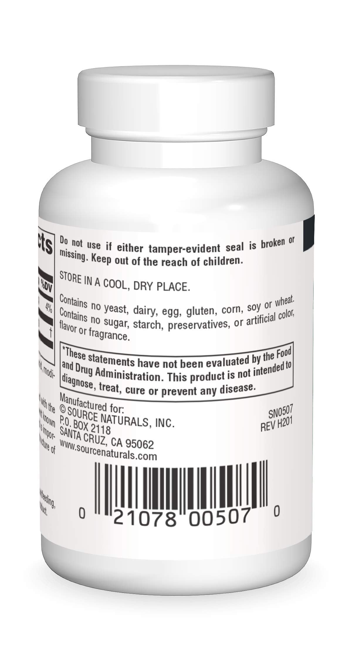 Source Naturals PABA 100 mg Tablet, 100 Count