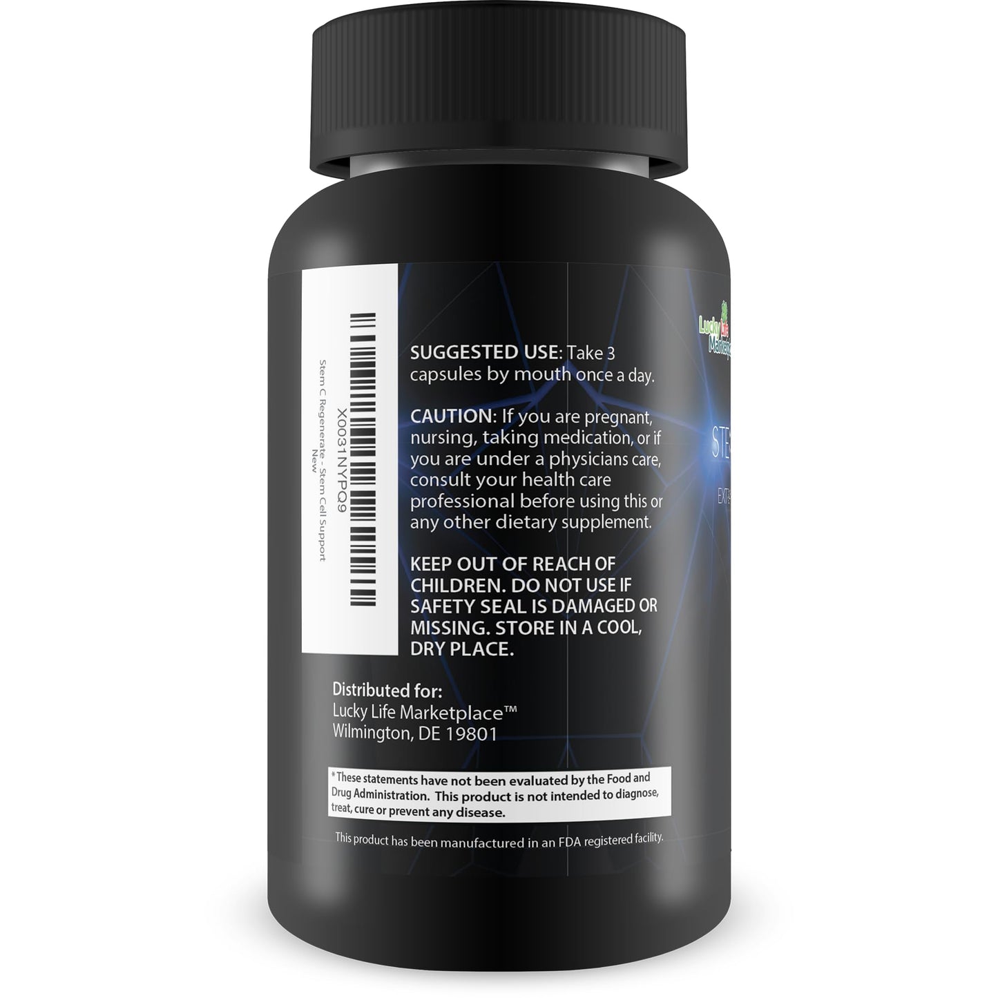 Generic Stem C Regenerate Capsule 90 Count