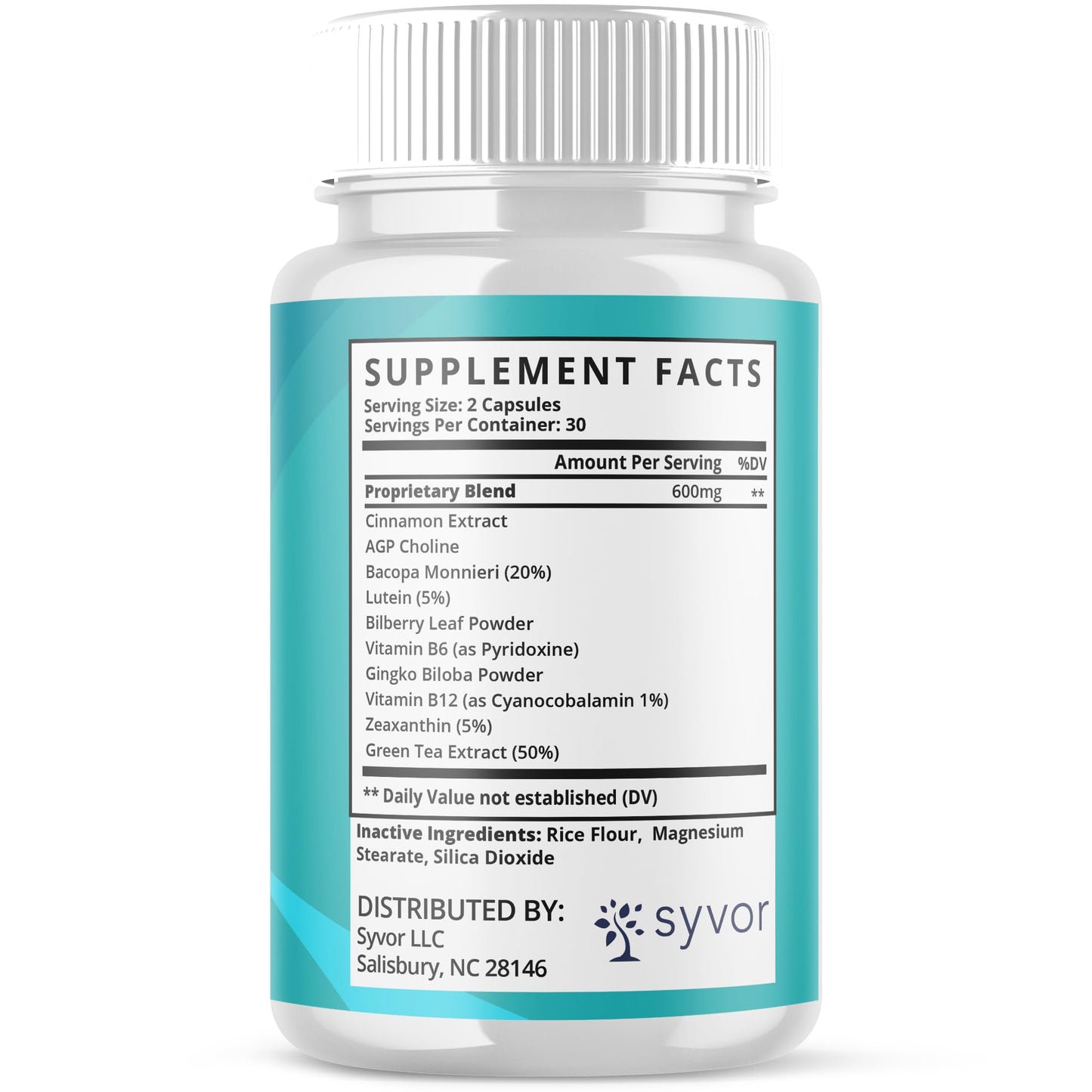 Syvor ReviNerve Health Support Capsules, 120 Capsules
