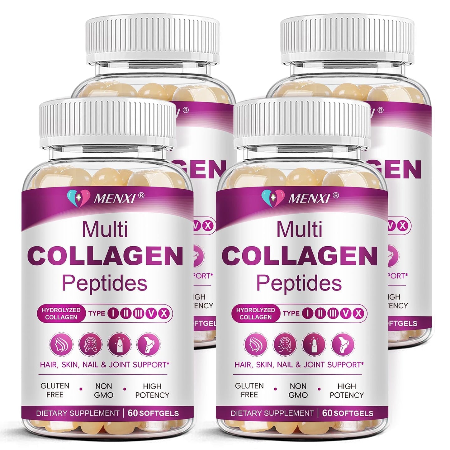 MENXI Multi Collagen Peptides Softgel 240