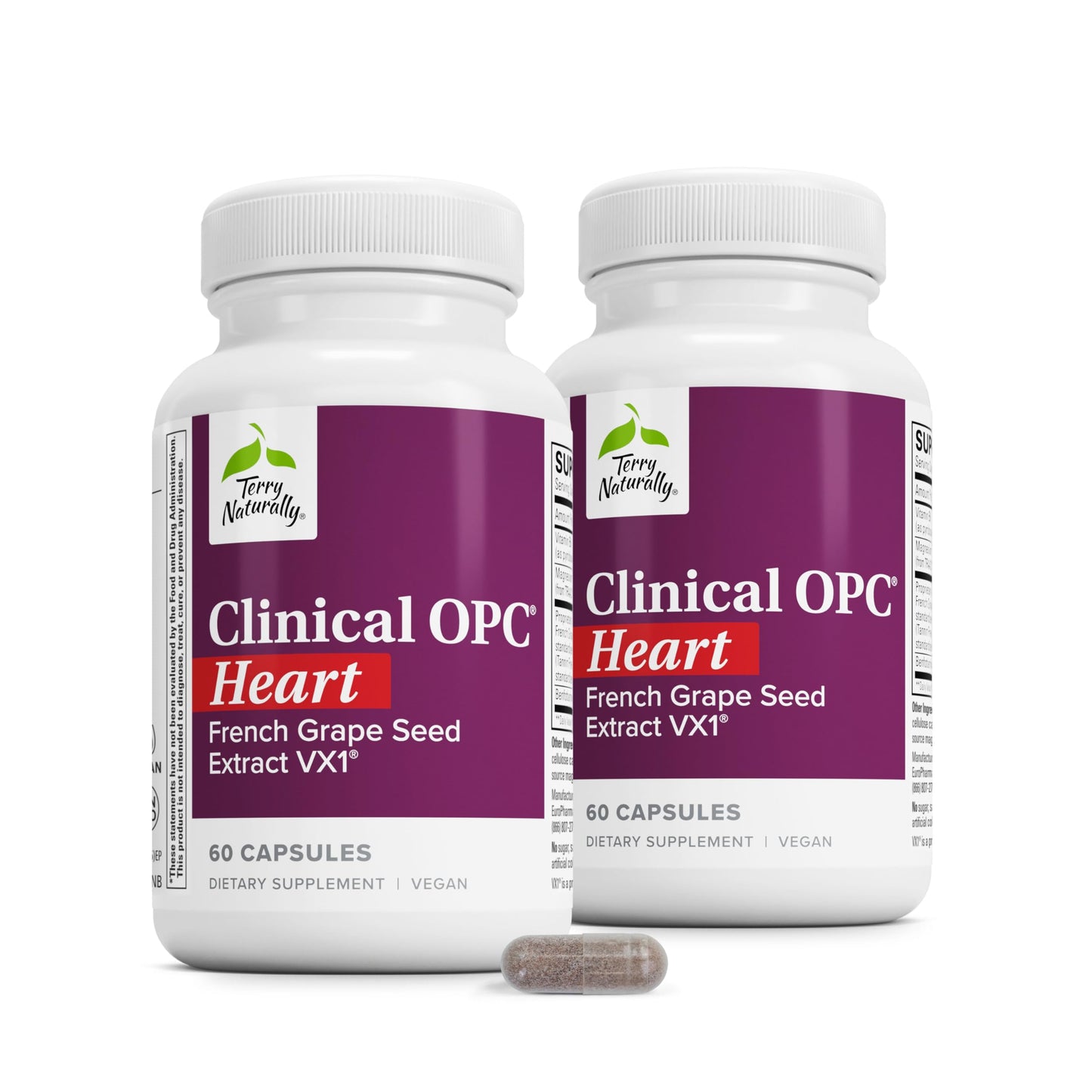 Terry Naturally Clinical OPC Heart Artery Health & Circulation Capsules 120