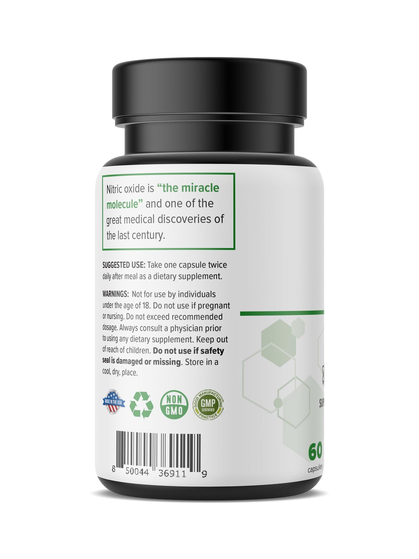 Real Science Nutrition Bowel Miracle Capsules, 60 Count