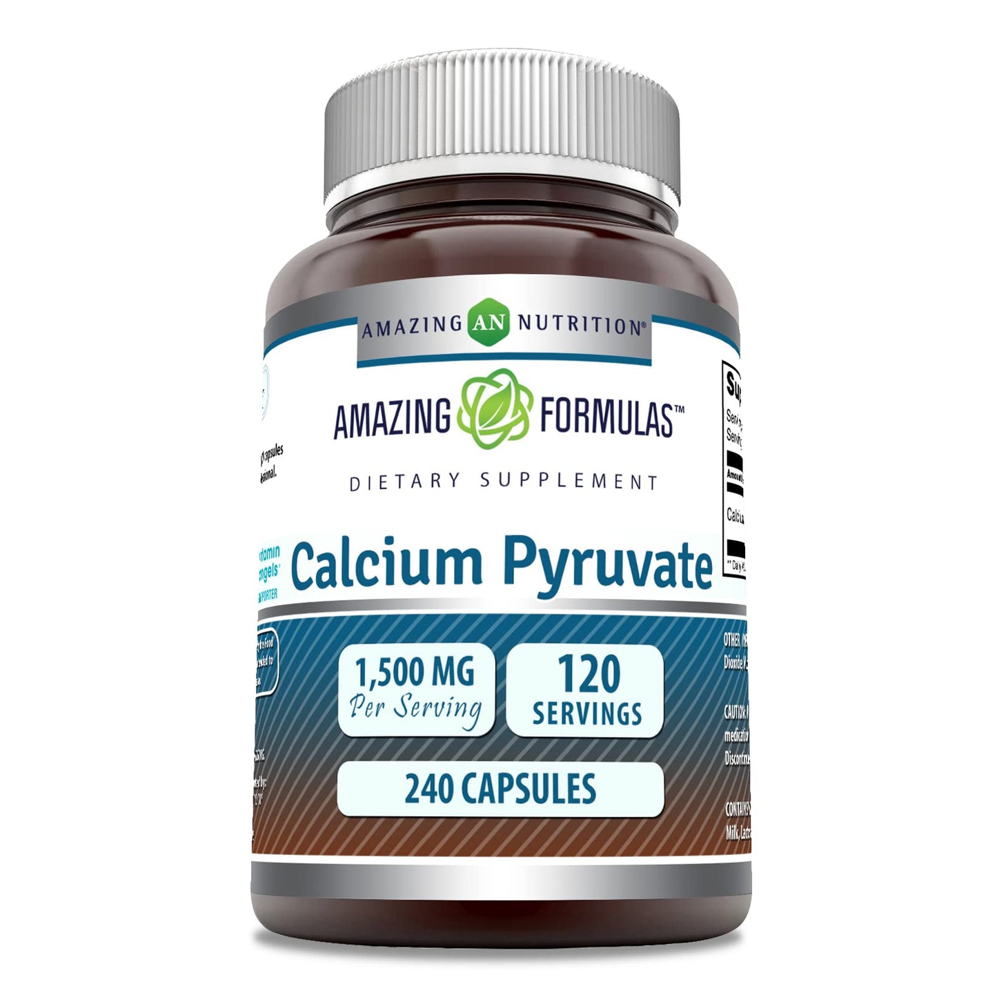 Amazing Nutrition Calcium Pyruvate Supplement Capsule, 1 Count