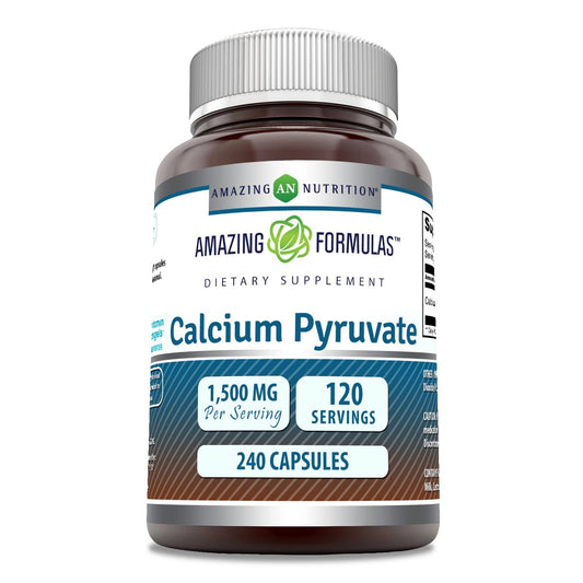 Amazing Nutrition Calcium Pyruvate Supplement Capsule, 1 Count