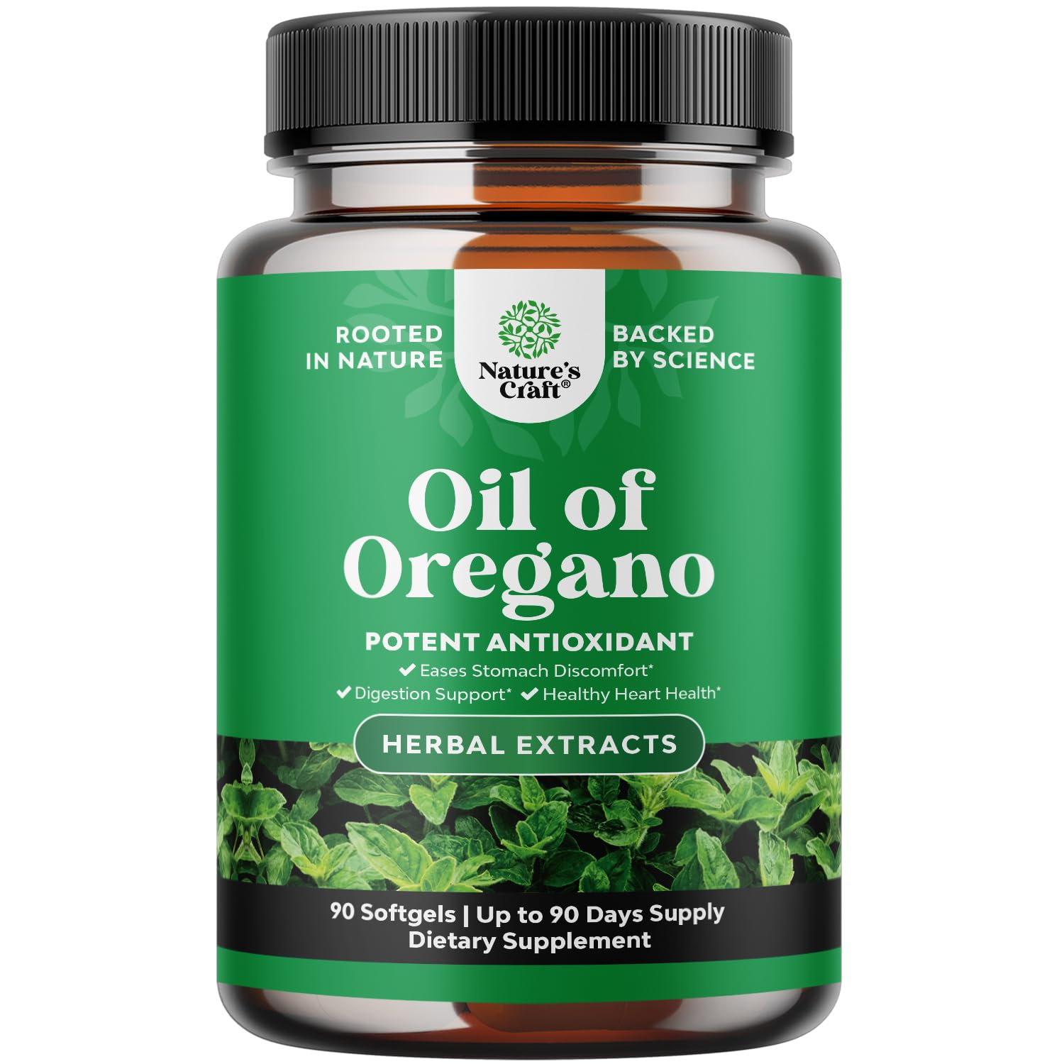 Natures Craft Wild Oil of Oregano Softgels 90 Count