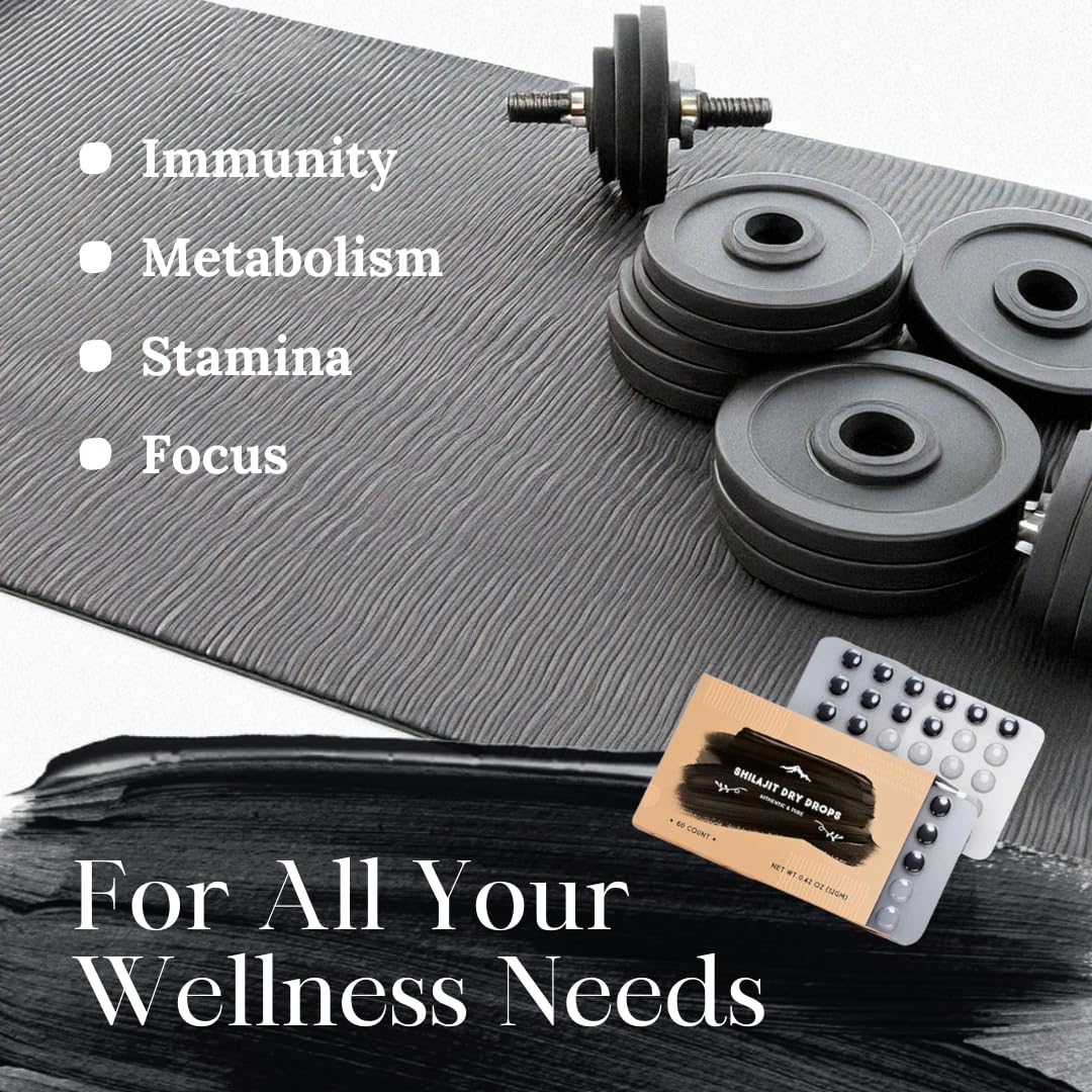 Pure Himalayan Shilajit 120 Tablets