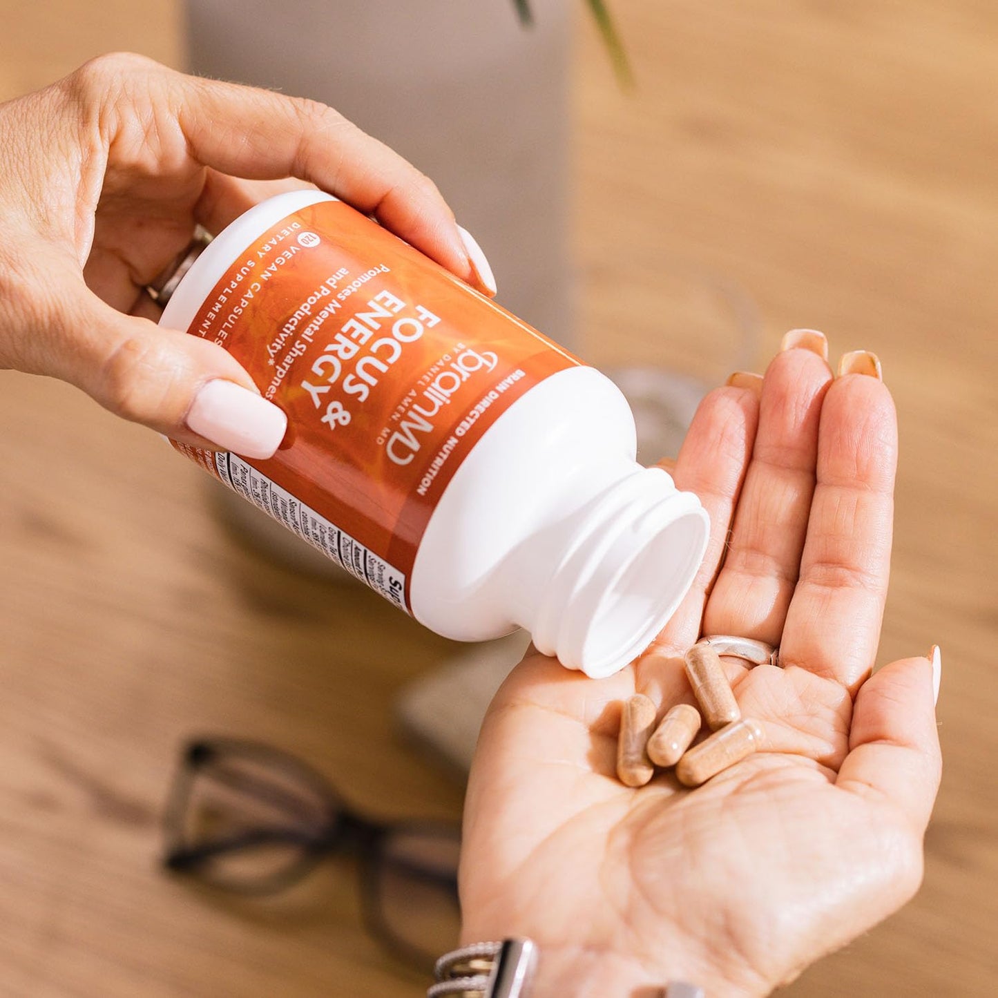 BRAINMD Dr Amen Focus & Energy 120 Capsules