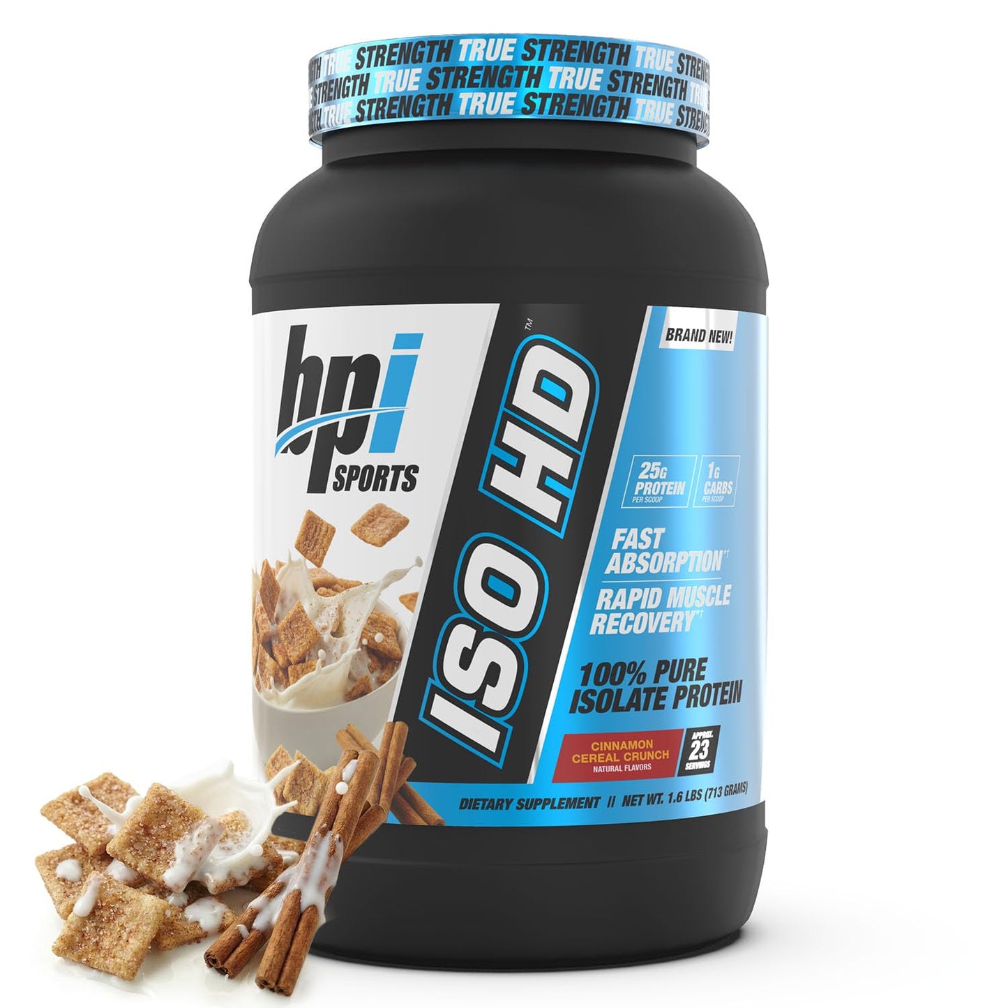 BPI Sports Isolate Protein Powder 25.6 g per serving, 23 Servings