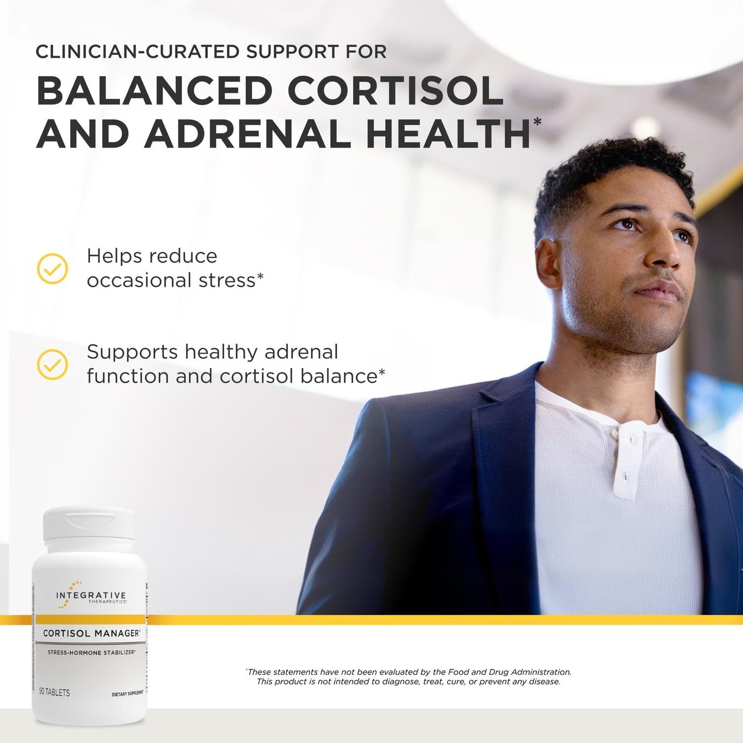 Integrative Therapeutics Cortisol Manager Tablets 90 Count