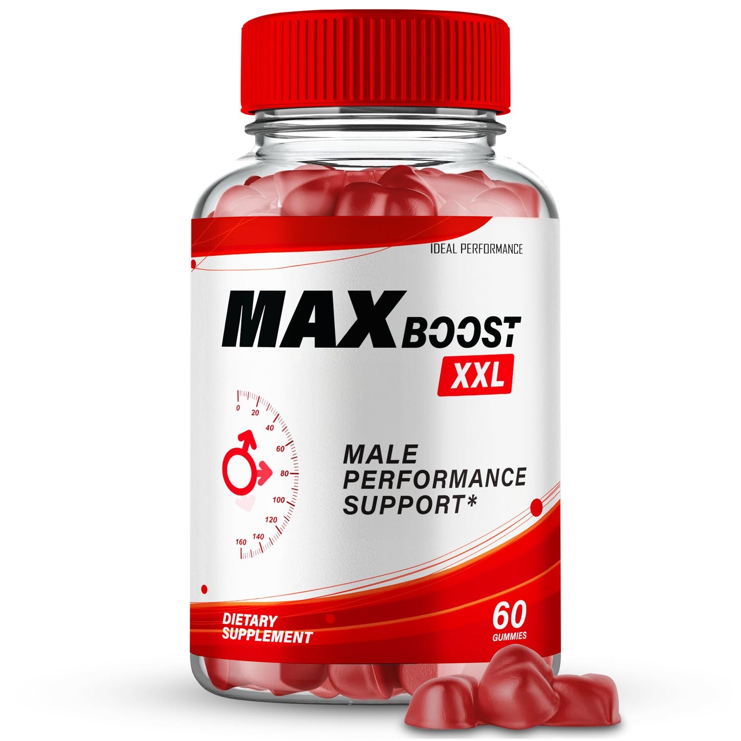 IDEAL PERFORMANCE Max Boost XXL Gummies 60 Count