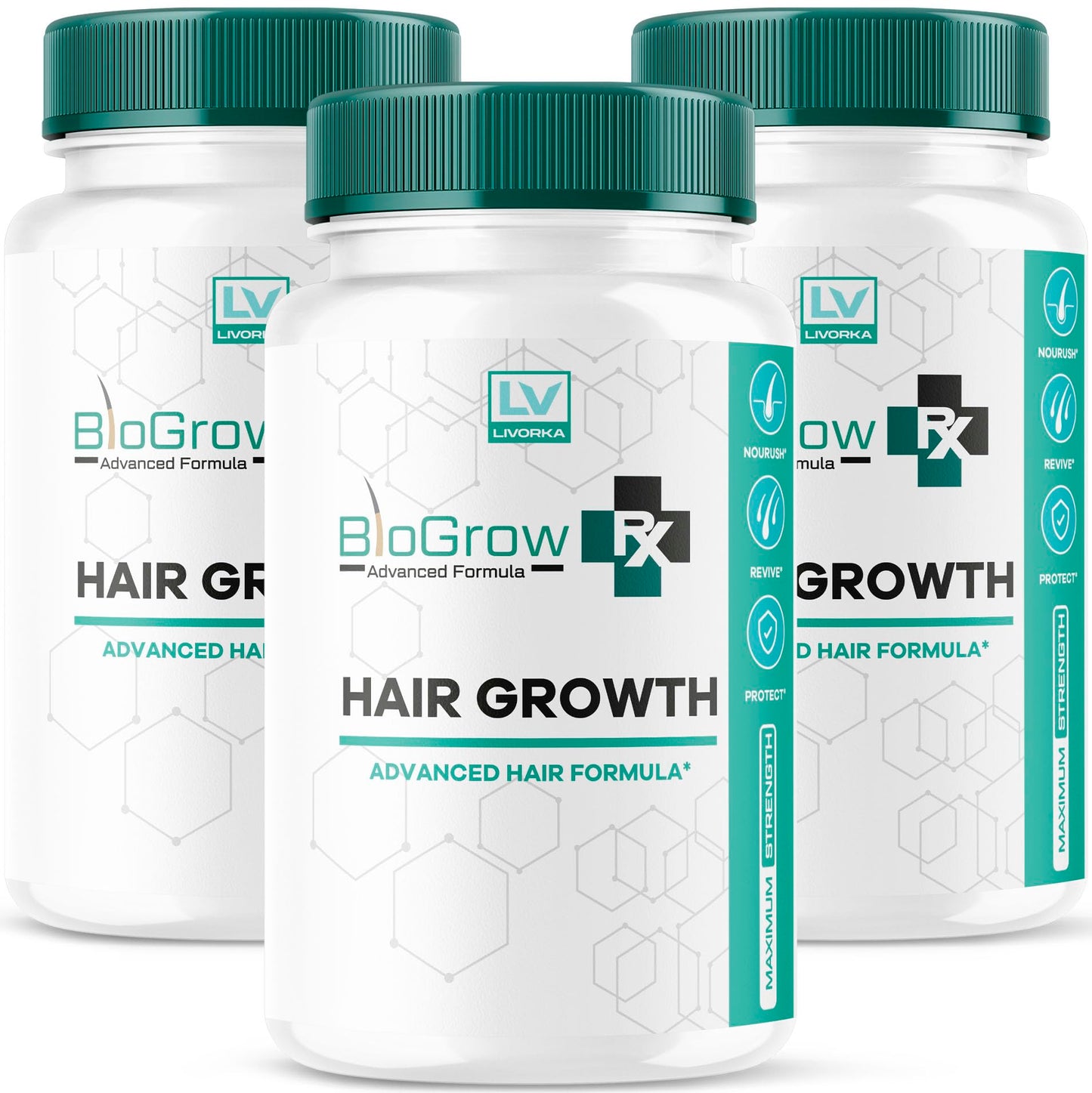 LIVORKA Bio Grow Capsules 180 Count