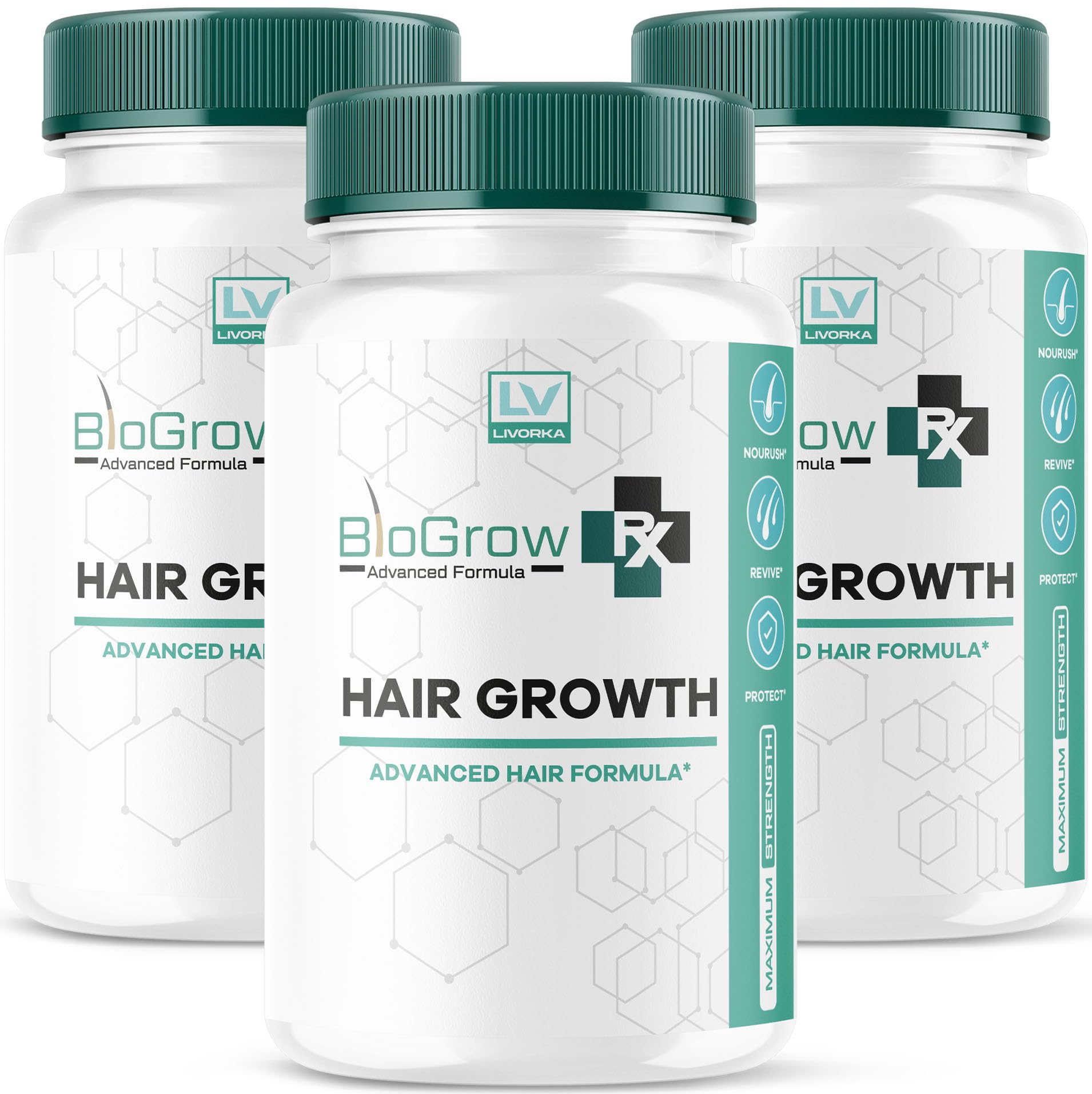 LIVORKA Bio Grow Capsules 180 Count