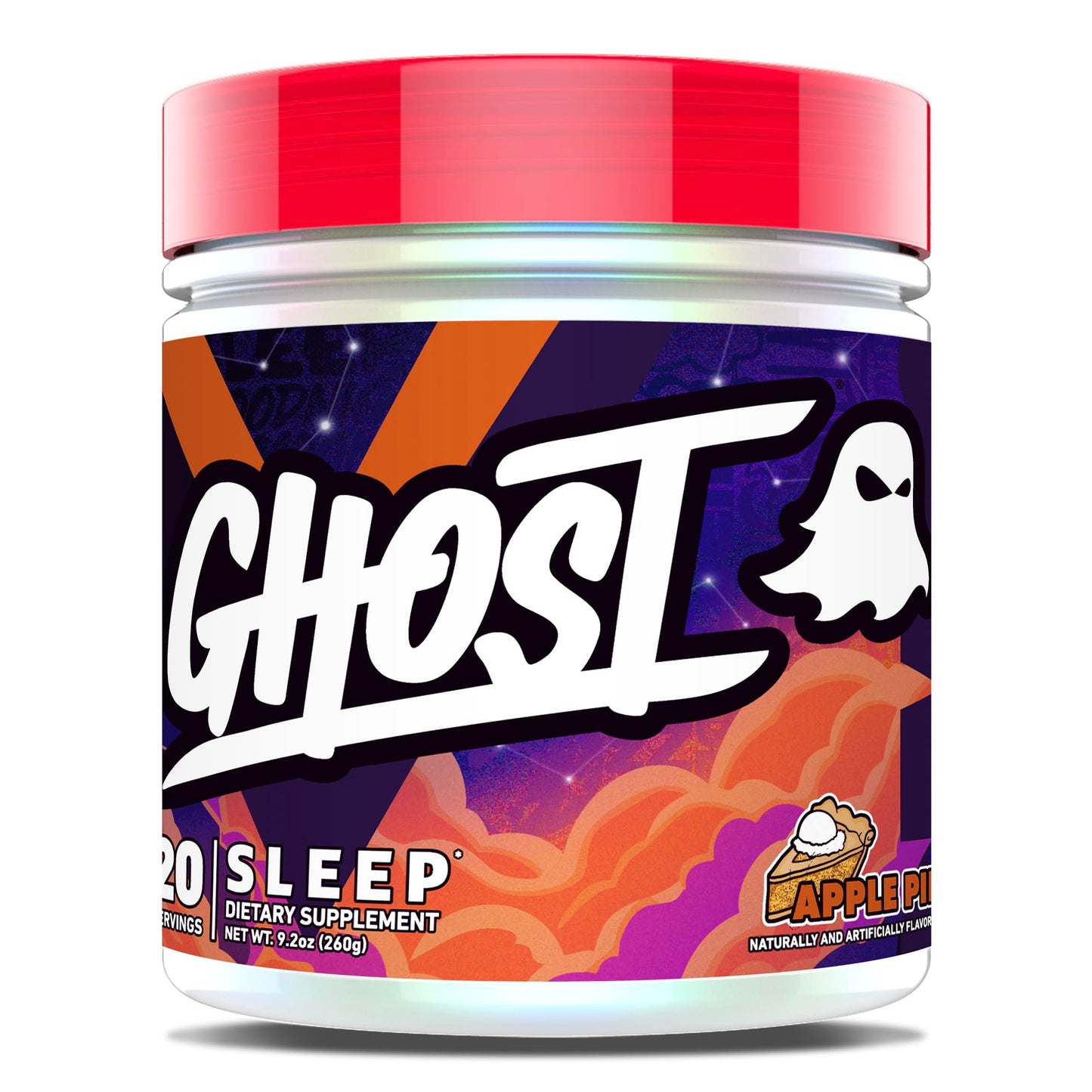 GHOST Sleep Powder Apple Pie Powder, 9.2 Ounce