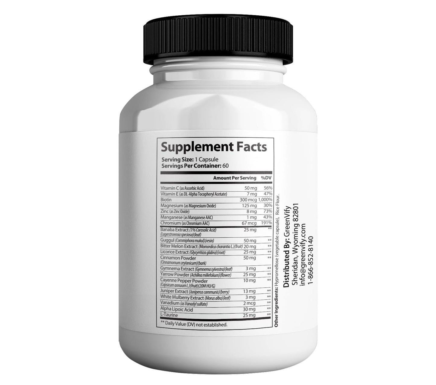 GREENVIFY Blood Stabilizer Max Capsules 180 Count
