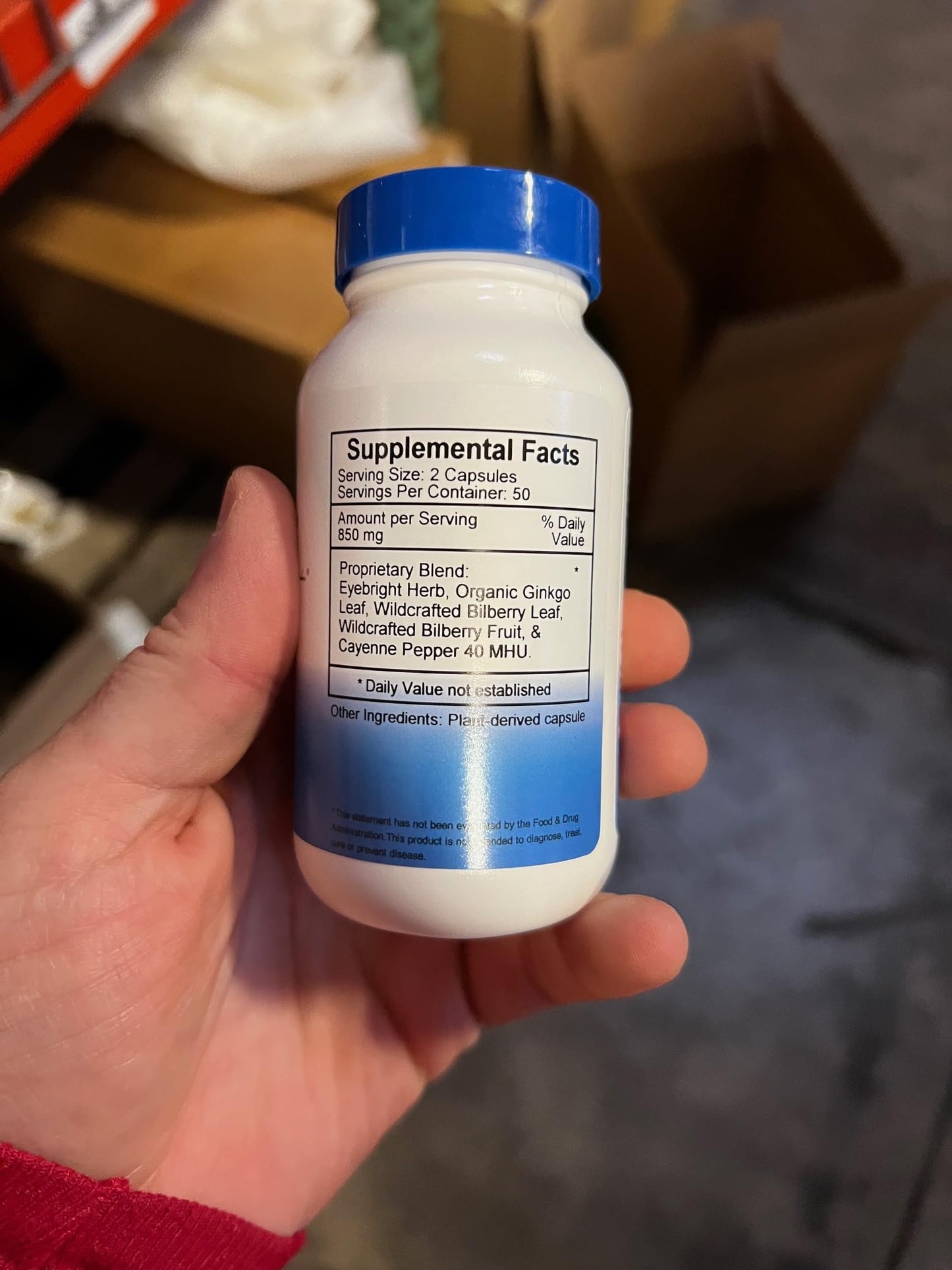 Christopher's Original Formulas Bilberry Eye Formula Capsules 1 Count