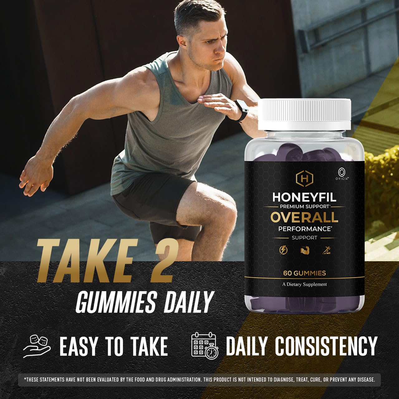 OVICIA Honeyfil Gummies 180 Gummies