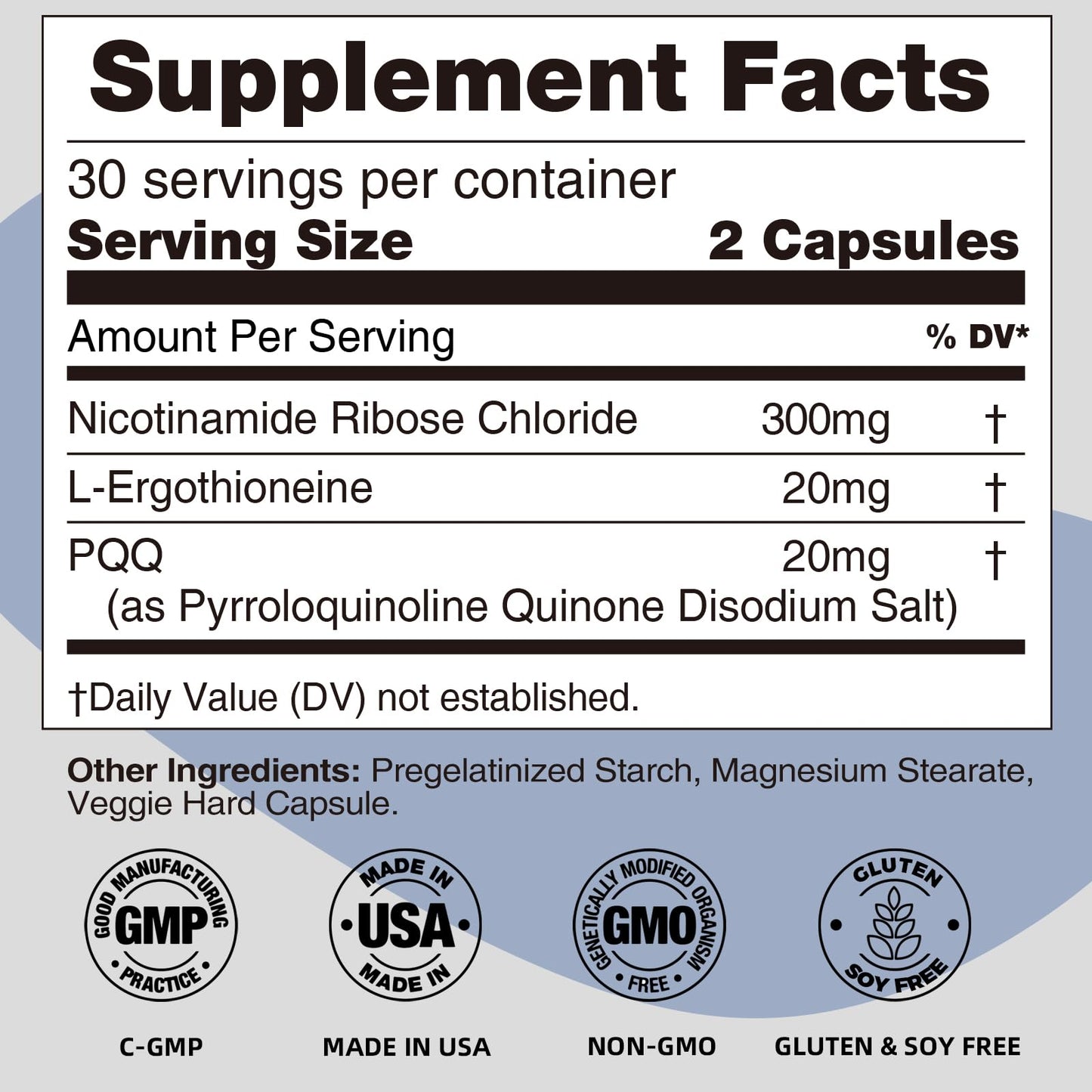 REOTT Nicotinamide Riboside NR 300mg Capsule, 60 Capsules