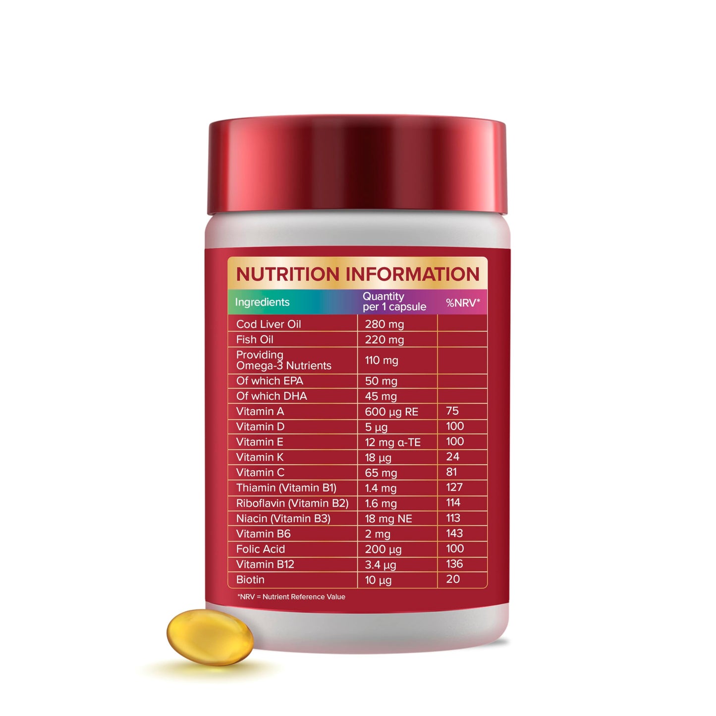Procter & Gamble Simply Timeless Cod Liver Oil Plus Multivitamins 30 Capsules