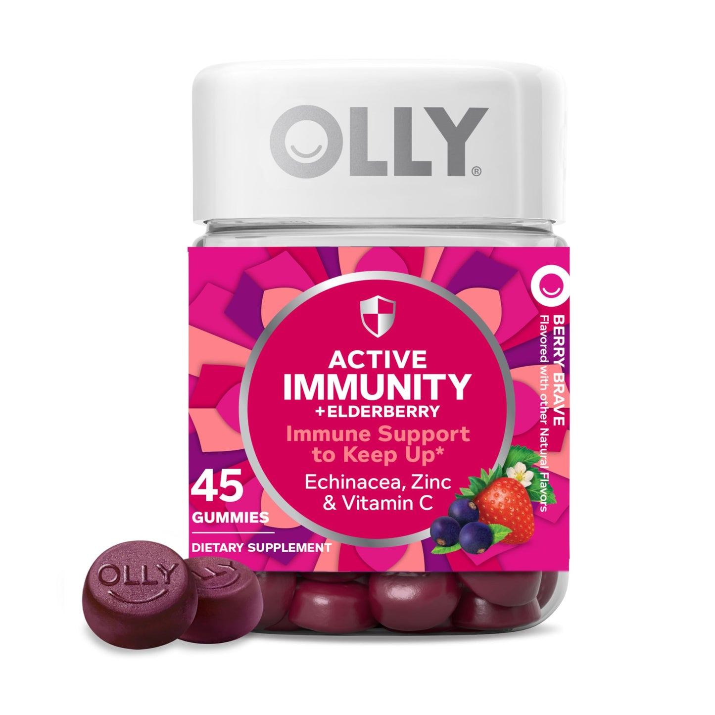 OLLY Active Immunity Gummy 45 Count