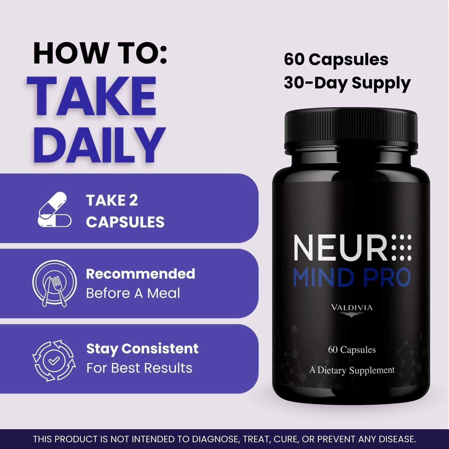 Valdivia Neuro Mind Pro Capsules 120 Capsules