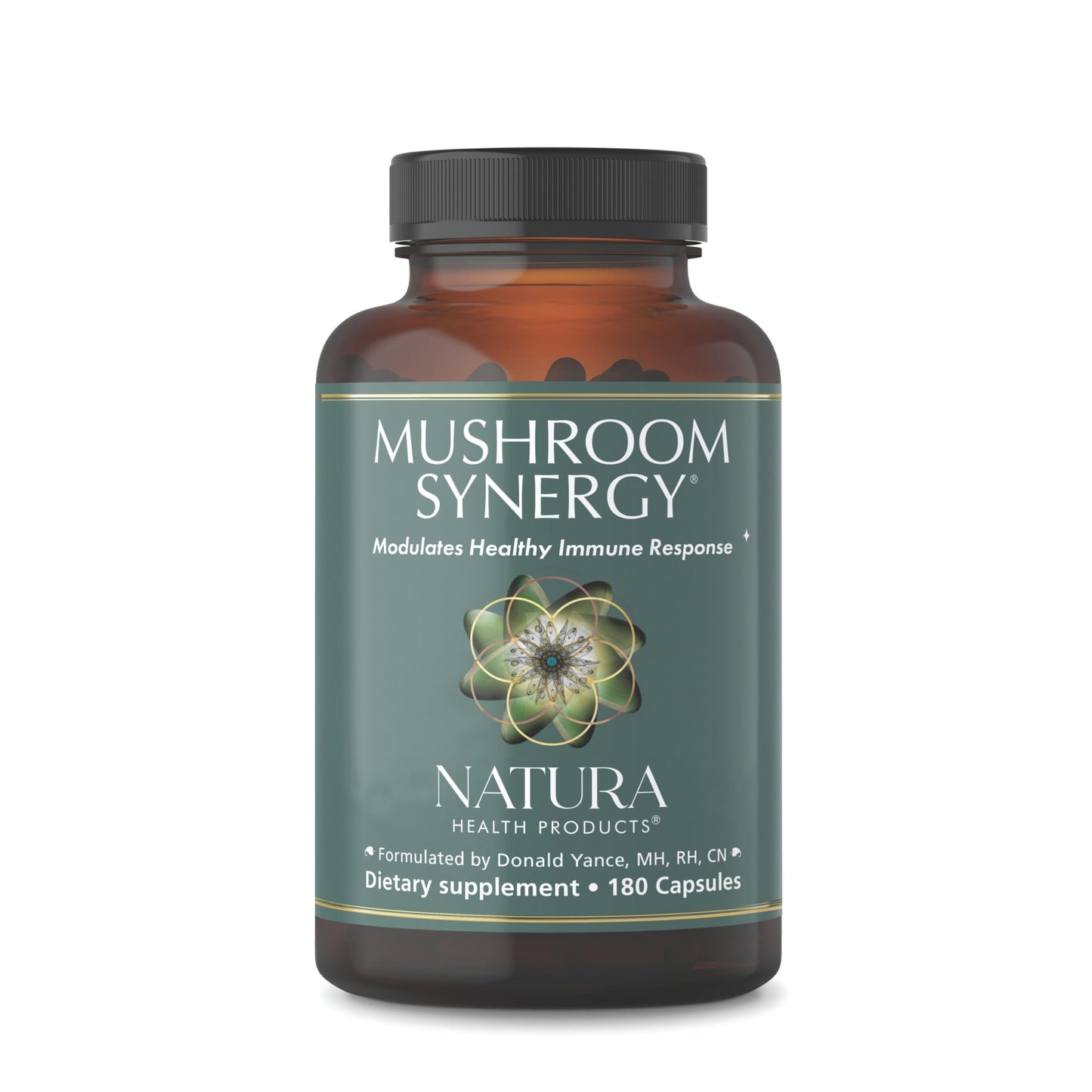Natura Health Products Mushroom Synergy Supplement Capsule 180 Count