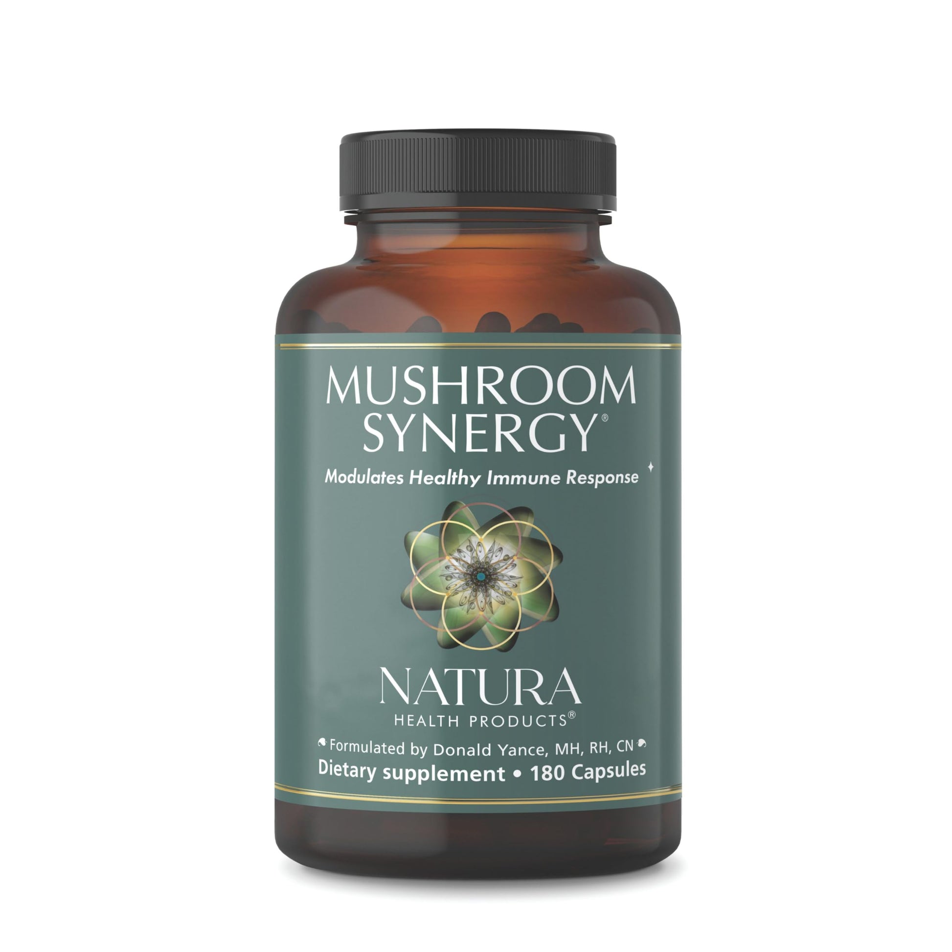 Natura Health Products Mushroom Synergy Supplement Capsule 180 Count