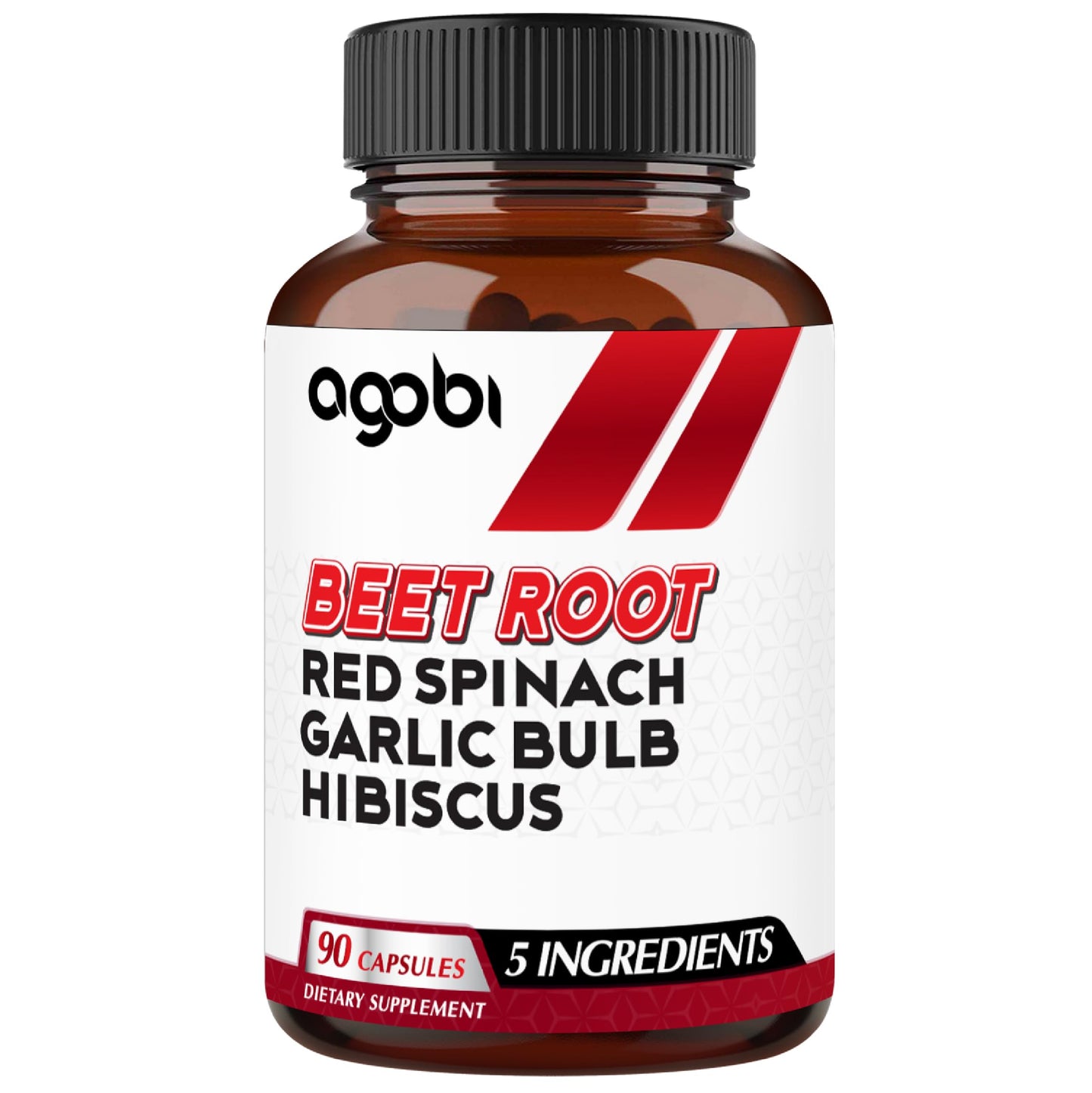agobi 5in1 Beet Root Capsules, 90 Count