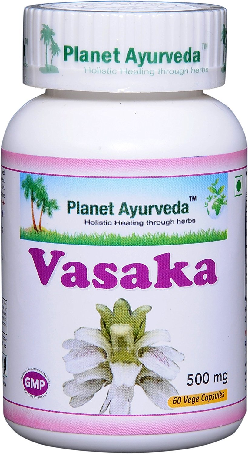 Planet Ayurveda Vasaka 120 Capsules