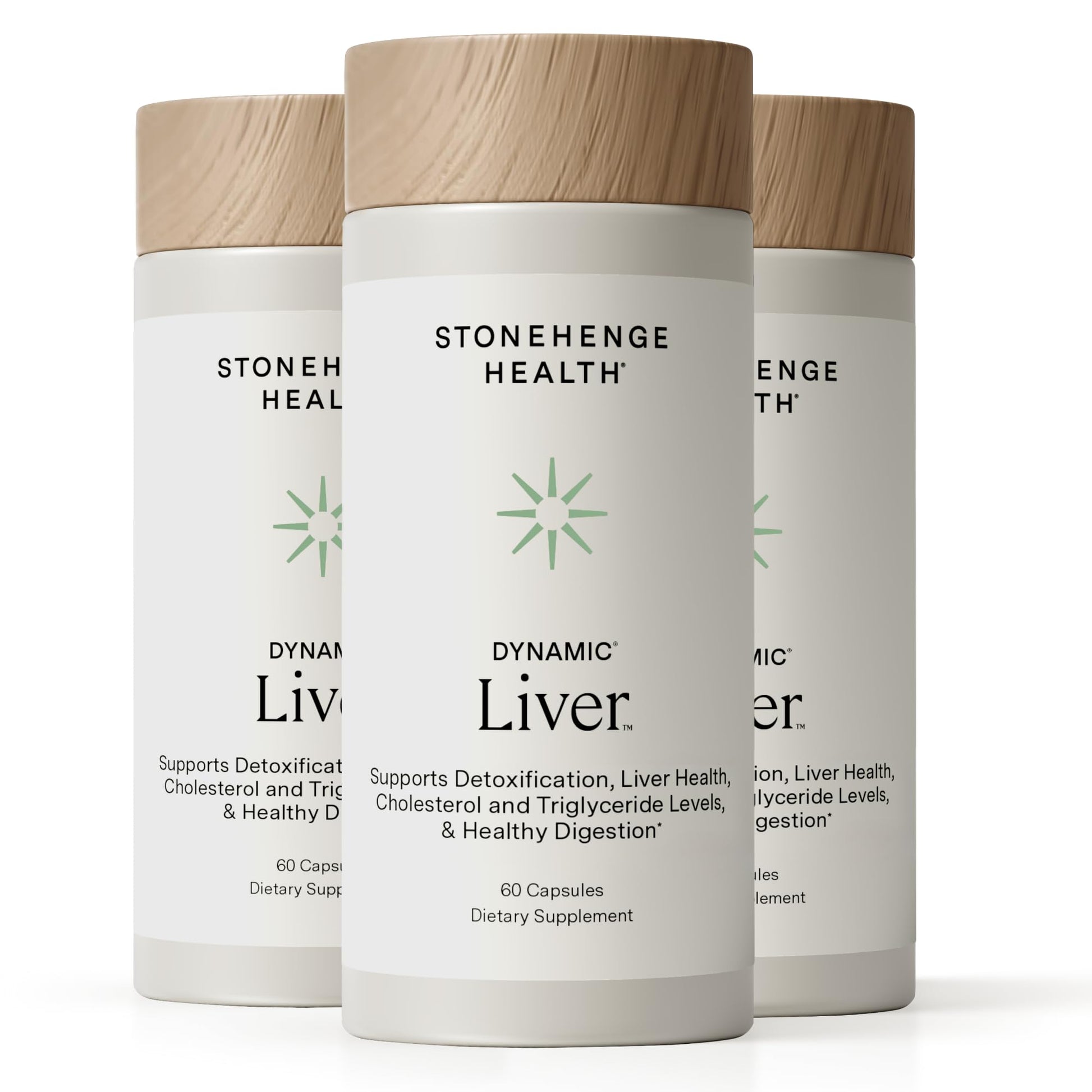Stonehenge Health Dynamic Liver Siliphos Milk Thistle Formula, 180 Veg Capsules
